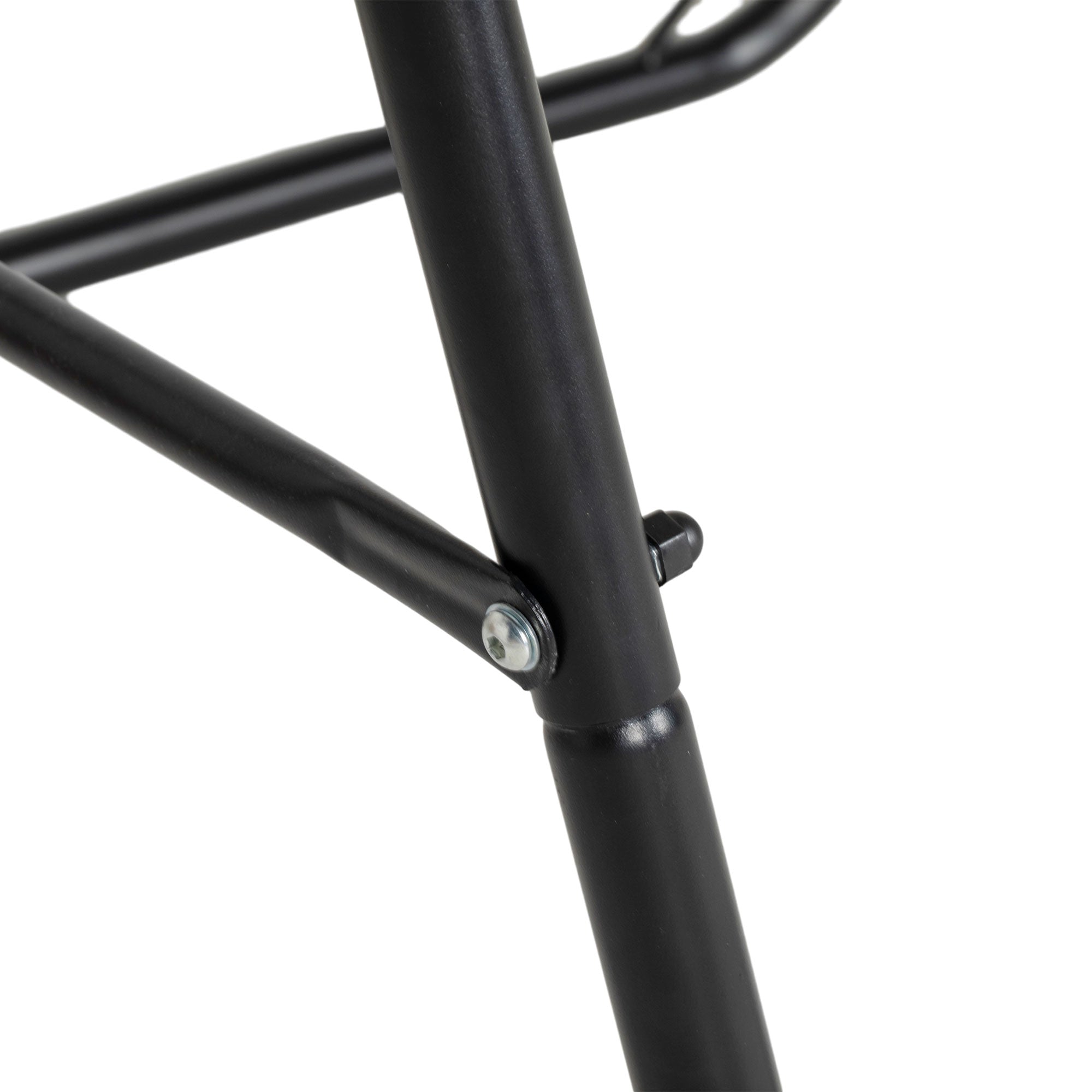 Outsunny Patio Hammock Chair with U Shape Stand, Outdoor Hammock Swing Hanging Lounge Chair with Side Pocket, Cream White