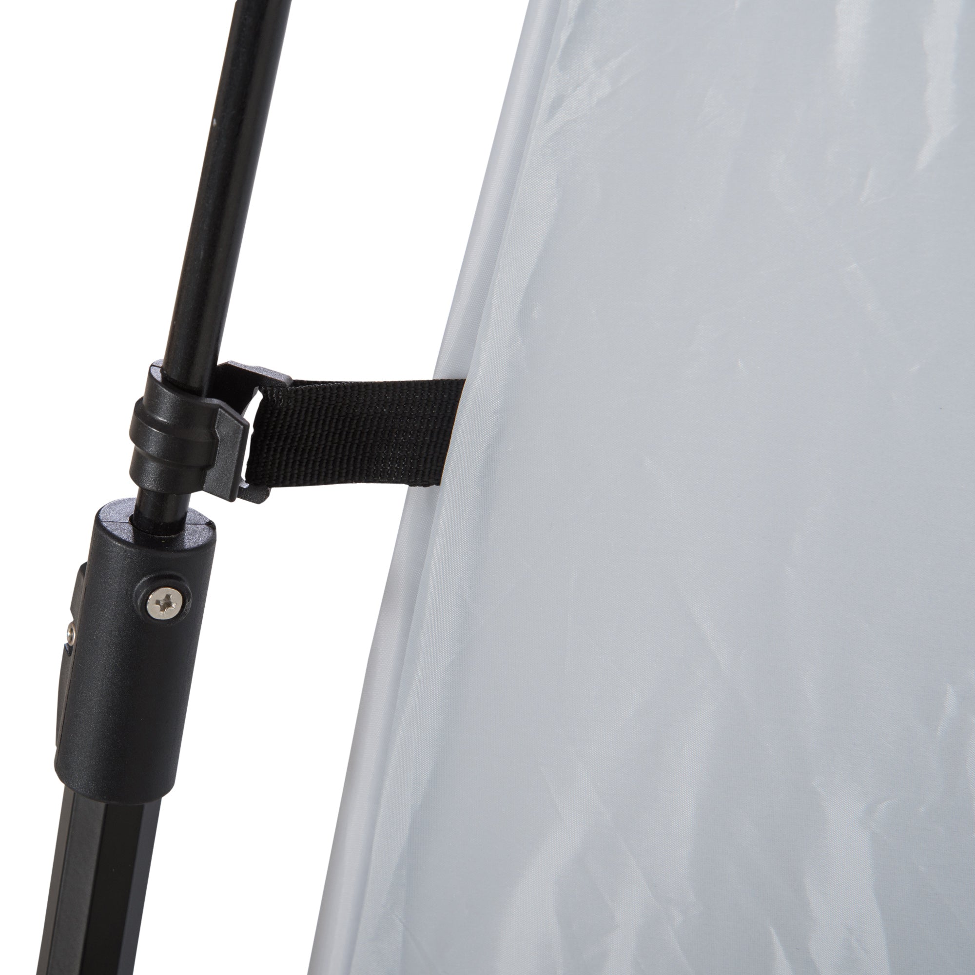 Outsunny Pop Up Shower Tent for Camping with 2 Rooms, Outdoor Portable Changing Tent Privacy Enclosure with Shower Bag, Hook, Floor and Carrying Bag, Black