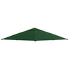 Outsunny 9.8' x 9.7' Square Gazebo Canopy Replacement UV Protected Top Cover Sun Shade Green