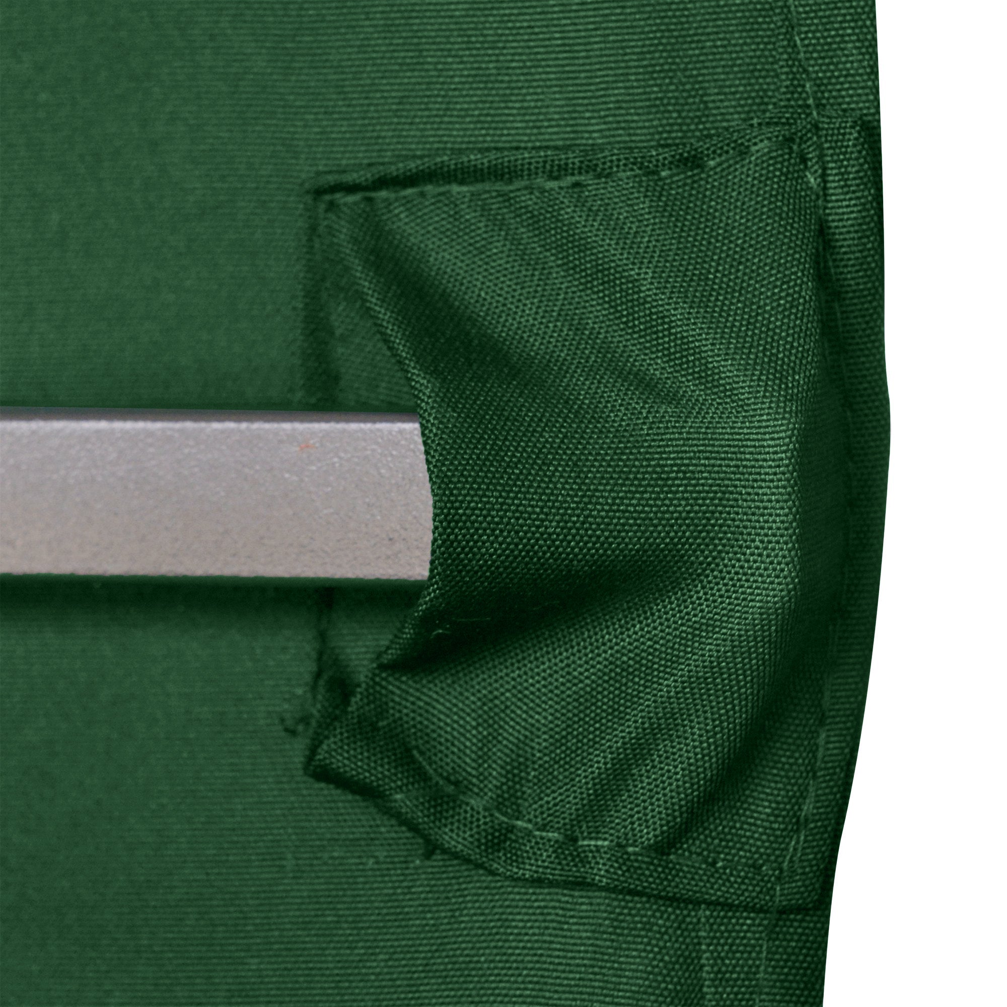 Outsunny 9.8' x 9.7' Square Gazebo Canopy Replacement UV Protected Top Cover Sun Shade Green