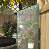 Outsunny Lean-to Mini Greenhouse with 3 Tier Shelves, Portable Green House with 2 Roll-up Doors, Garden Plant Grow Hot House for Indoor Outdoor, 56.3"x18.1"x59.4", Clear
