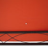 Outsunny 9.8' x 9.7' Square Gazebo Canopy Replacement UV Protected Top Cover Sun Shade Orange