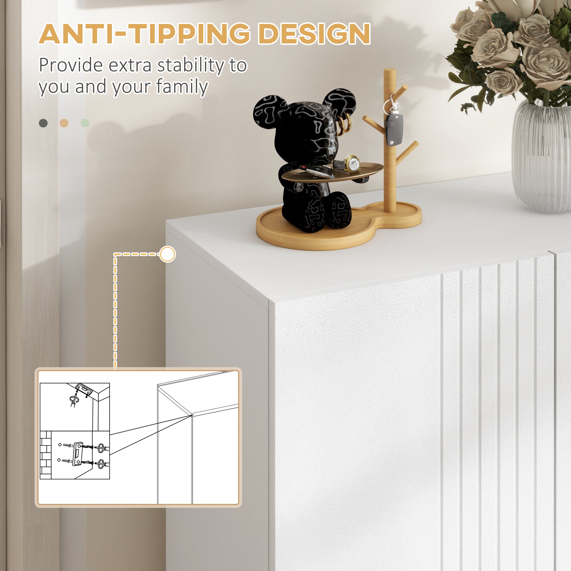 HOMCOM Narrow Shoe Cabinet, Shoe Storage Cabinet with Adjustable Shelves and Soft-Close Hinges, Entryway Shoe Rack Cabinet for 15-20 Pairs of Shoes, White