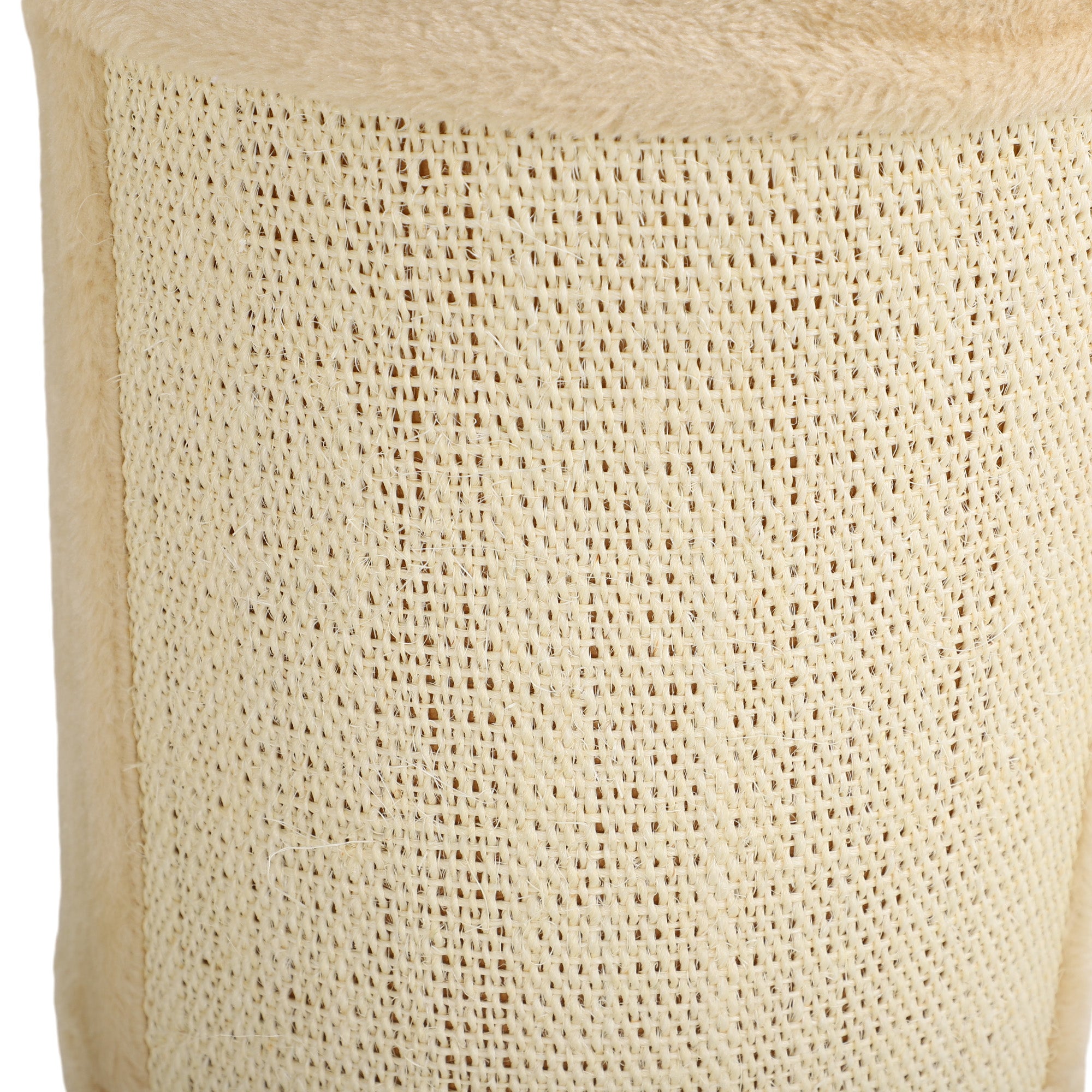 PawHut Cat Wall Shelves, 4PCs Corner Design Cat Wall Furniture with Scratching Post, Scratching Board, Perches, Cat Wands, Toy Ball, Cat Wall Climber for Indoor Cats Kittens, Beige