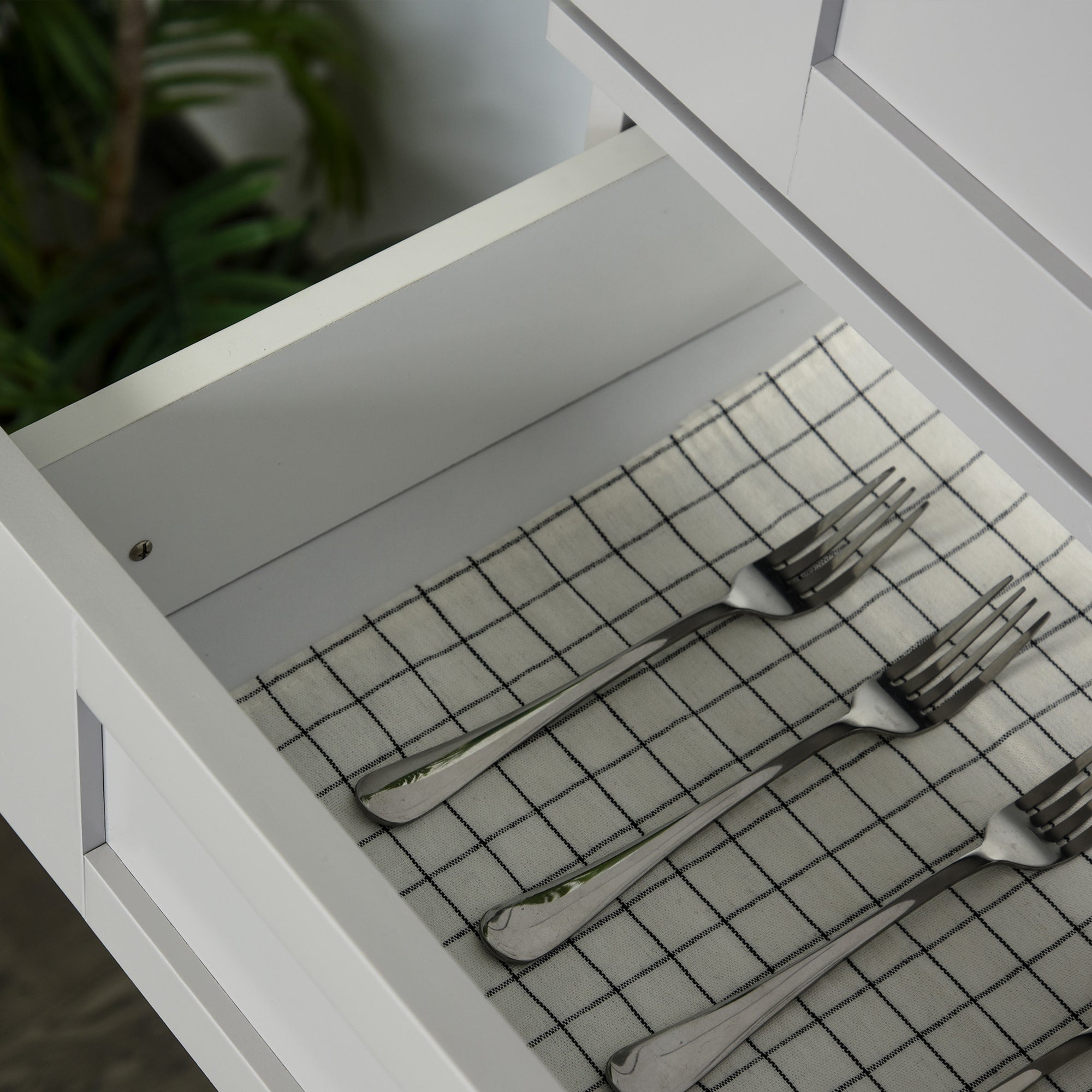 HOMCOM 72" Tall Kitchen Pantry Cabinet, Freestanding Kitchen Storage Cabinet with 4 Doors, Drawer and 3 Adjustable Shelves, Grey