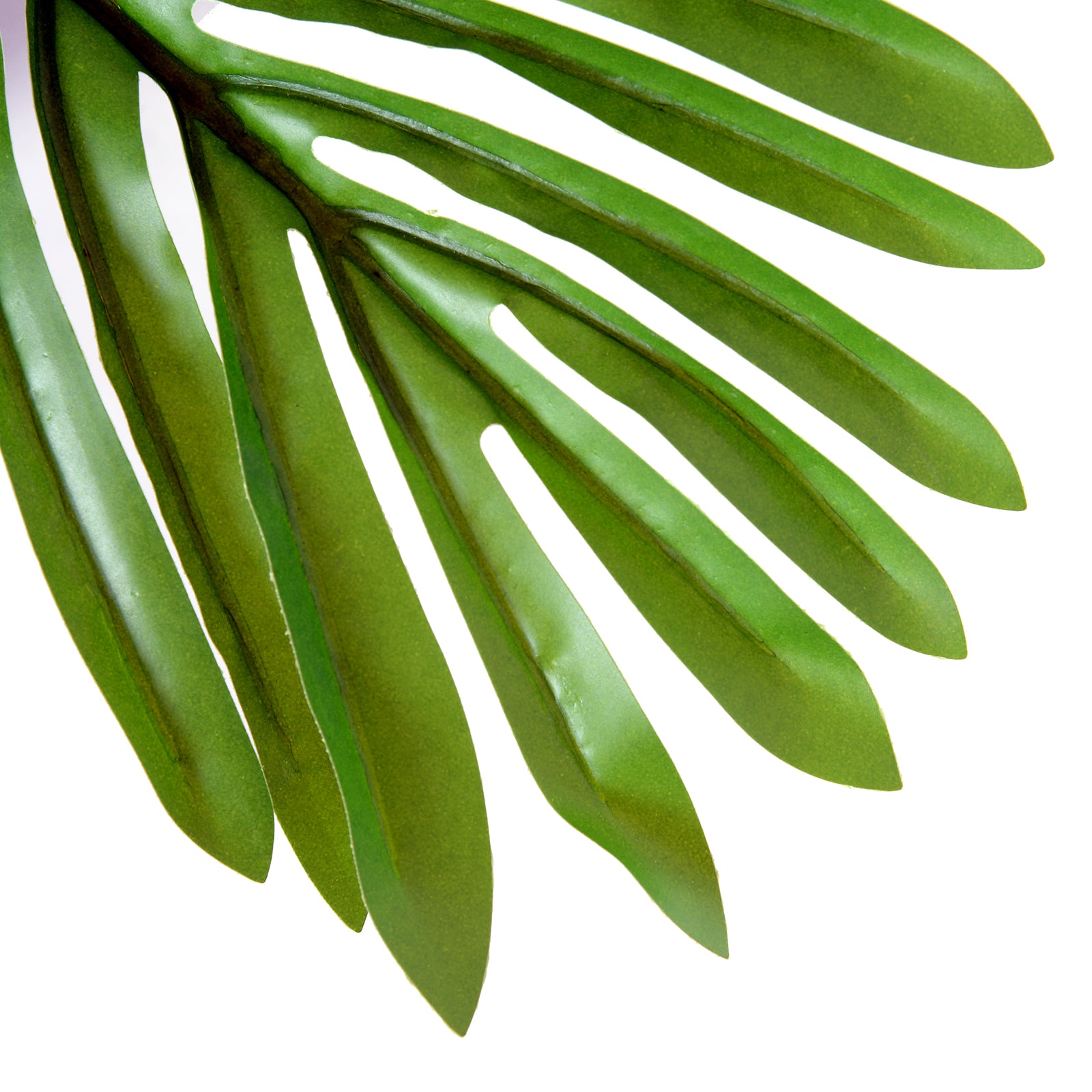 Outsunny 5FT Artificial Palm Tree, Fake Tropical Tree with Lifelike Leaves, Faux Plant in Pot for Indoor and Outdoor Decoration, Green