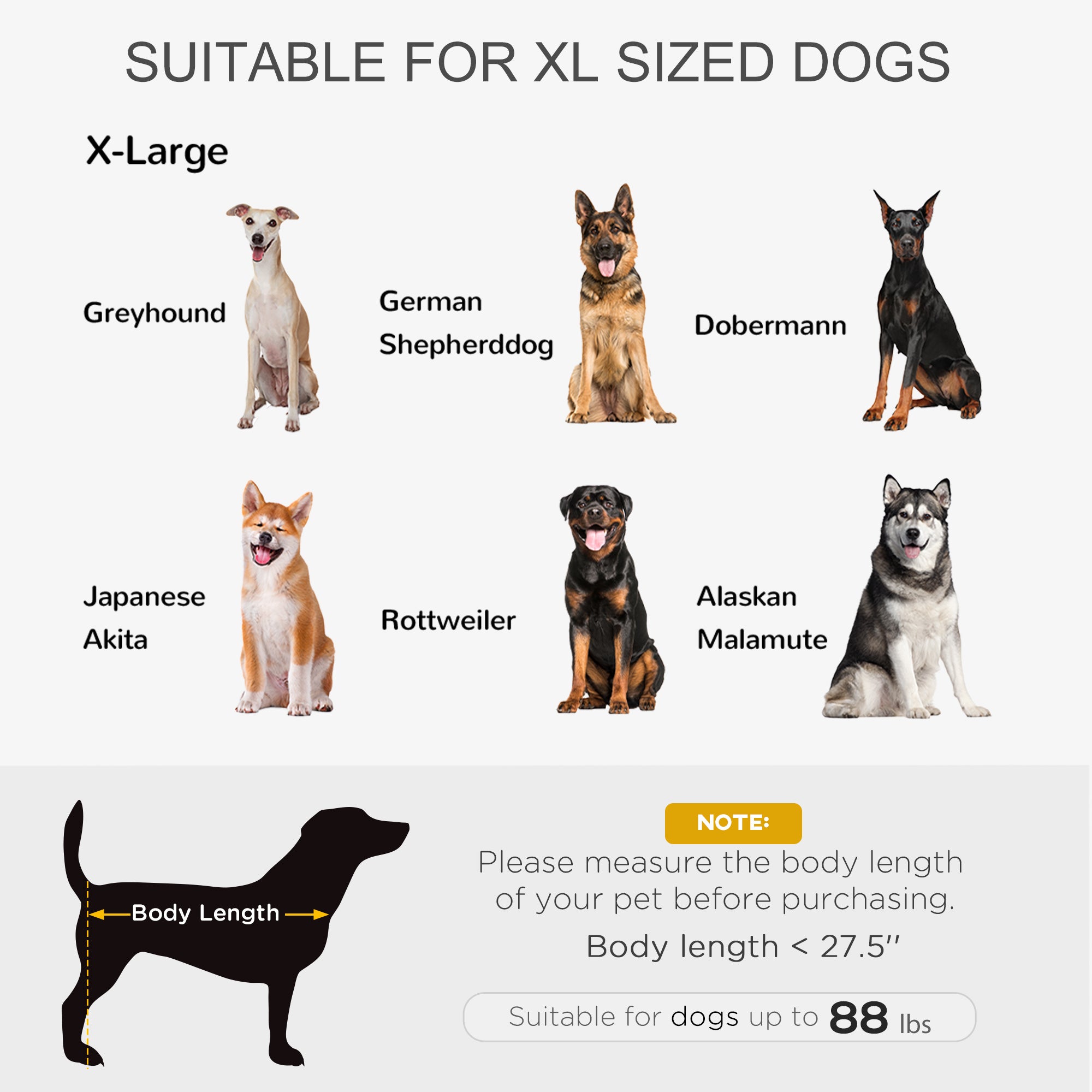 PawHut Elevated Dog Bed with Removable Canopy, Foldable Raised Pet Cot with Carry Bag, Ventilated Cooling Pet Bed for Medium, Large and Extra Large Dogs, Black
