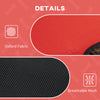 PawHut Elevated Dog Bed with Canopy, Portable Raised Dog Cot for XL Sized Dogs, Indoor & Outdoor, 48" x 36" x 43", Red
