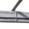 Outsunny 10' x 10' Outdoor Retractable Pergola Canopy, Metal Patio Shade Shelter for Backyard, Porch Party, Garden, Grill Gazebo, Grey