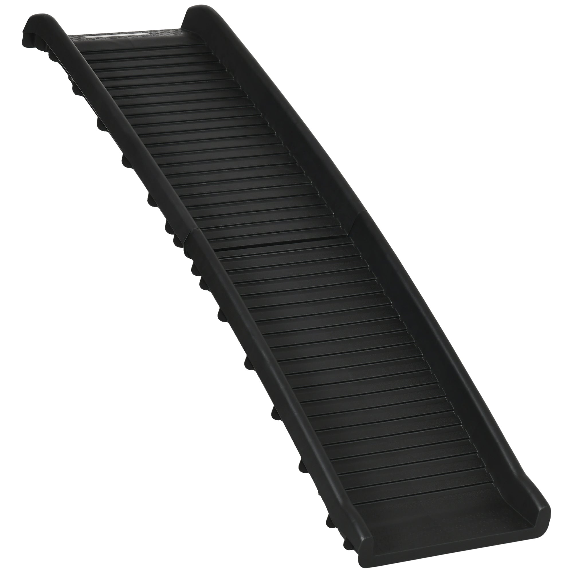 PawHut Pet Ramp for Dogs 61 Inch Long, Dog Ramps for Car, Truck, SUV, Foldable Portable