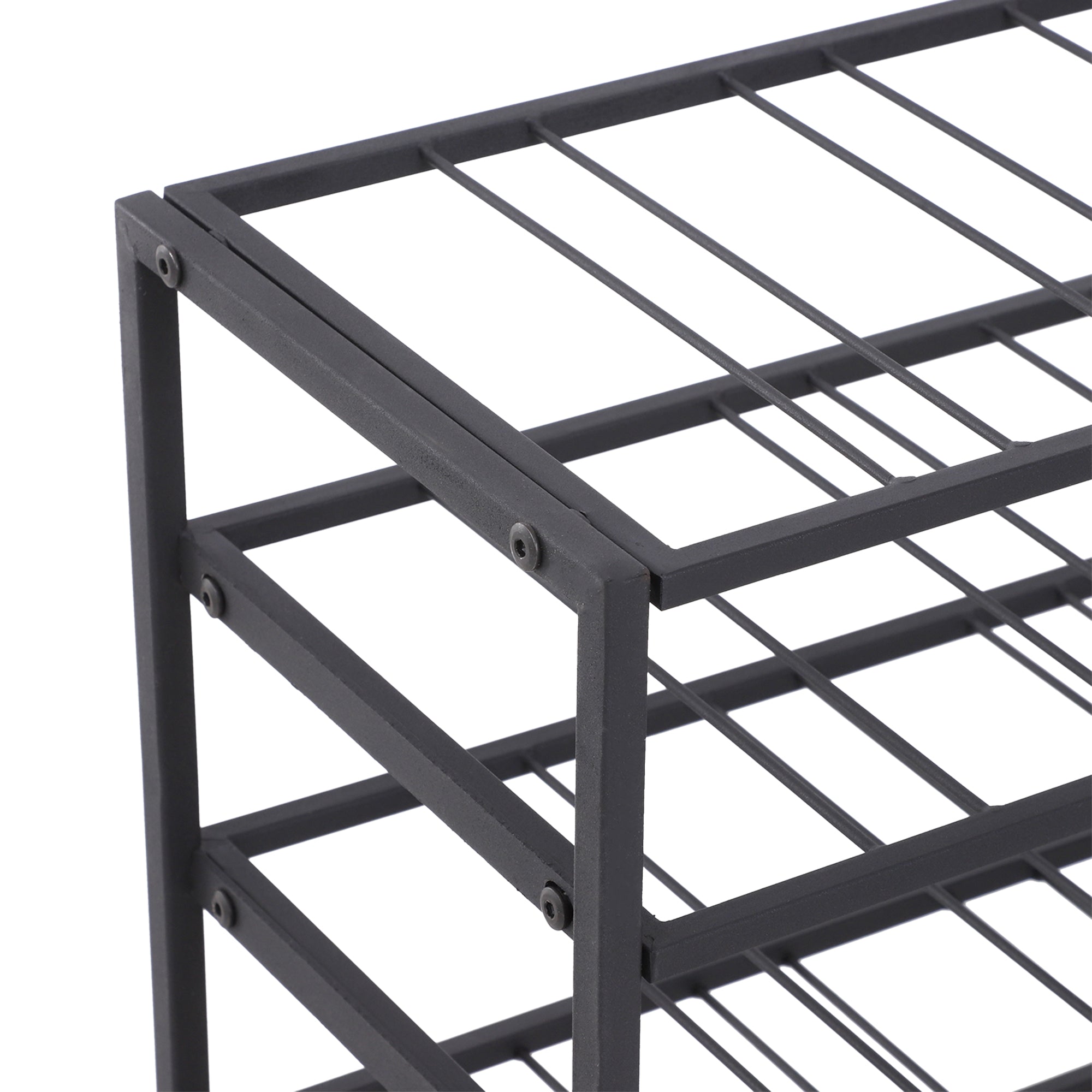 HOMCOM 9-Tier Metal Wine Bottle Rack 54 Bottles Freestanding Wine Storage Holder Home Bar Wine Display Stand Cellar Bottle Organizer Black