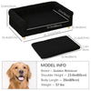 PawHut Modern Pet Sofa Cat or Medium Large Dog Bed W/ Removable Seat Cushion, Black