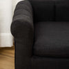 PawHut Modern Pet Sofa Cat or Medium Large Dog Bed W/ Removable Seat Cushion, Black