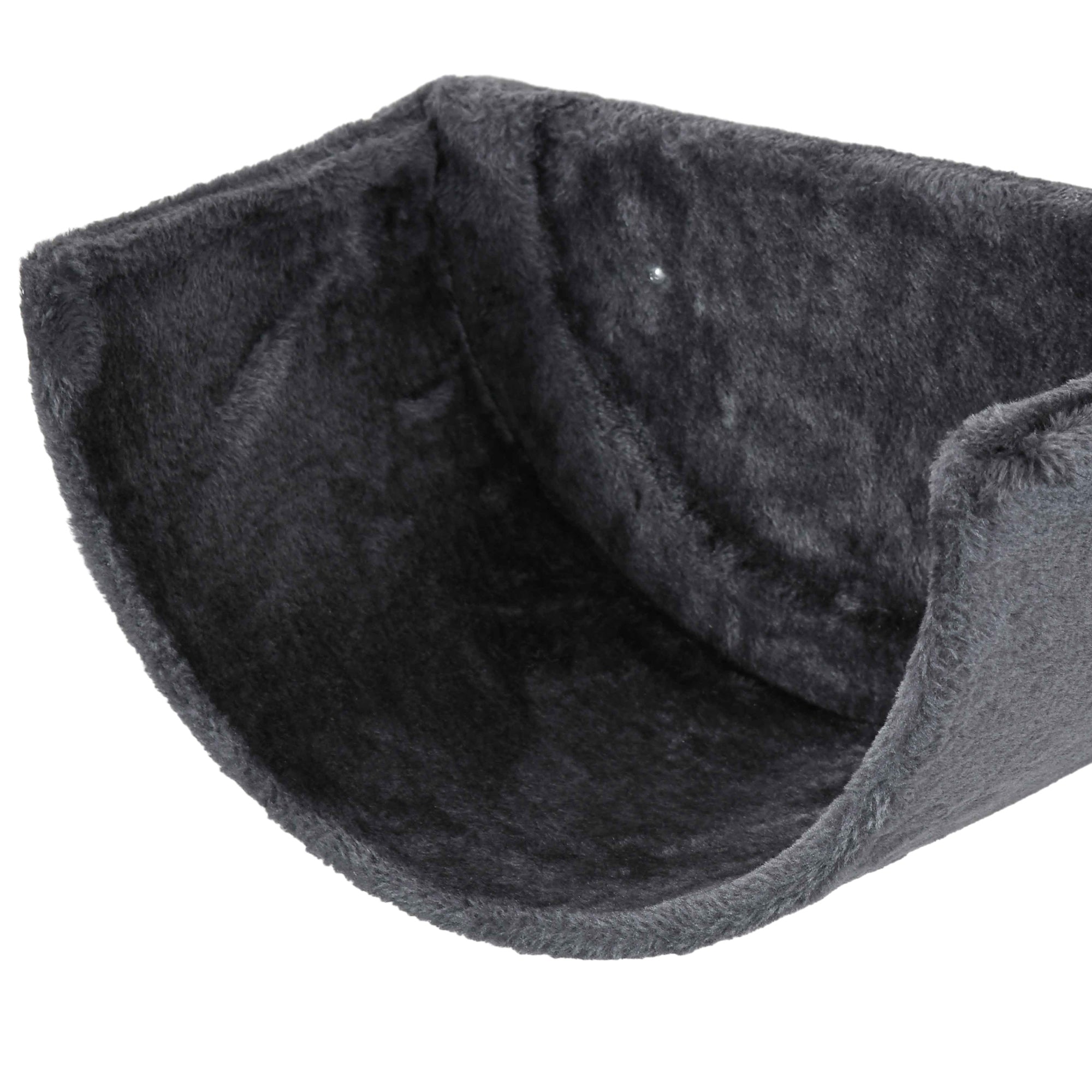 PawHut 4PCs Wall Mounted Cat Tree Cat Wall Shelves Furniture Climbing Shelf Set Kitten Activity Centre w/ Hammock, Scratching Post - Dark Grey