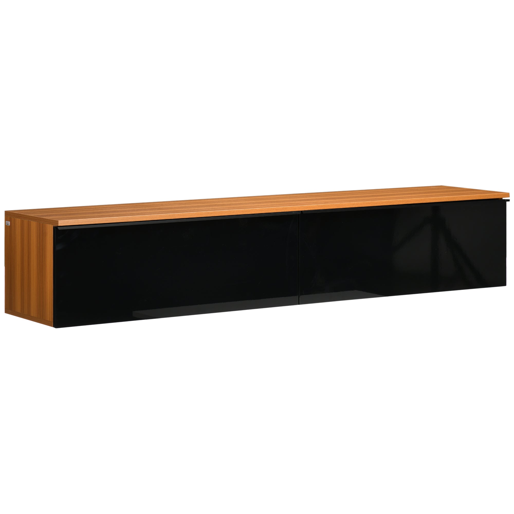 HOMCOM Floating TV Stand Cabinet, Media Console for TVs up to 70