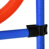 PawHut Dog Pet Agility Training Kit High Jump Weave Pole Ring Obedience Training Set Adjustable Equipment Portable