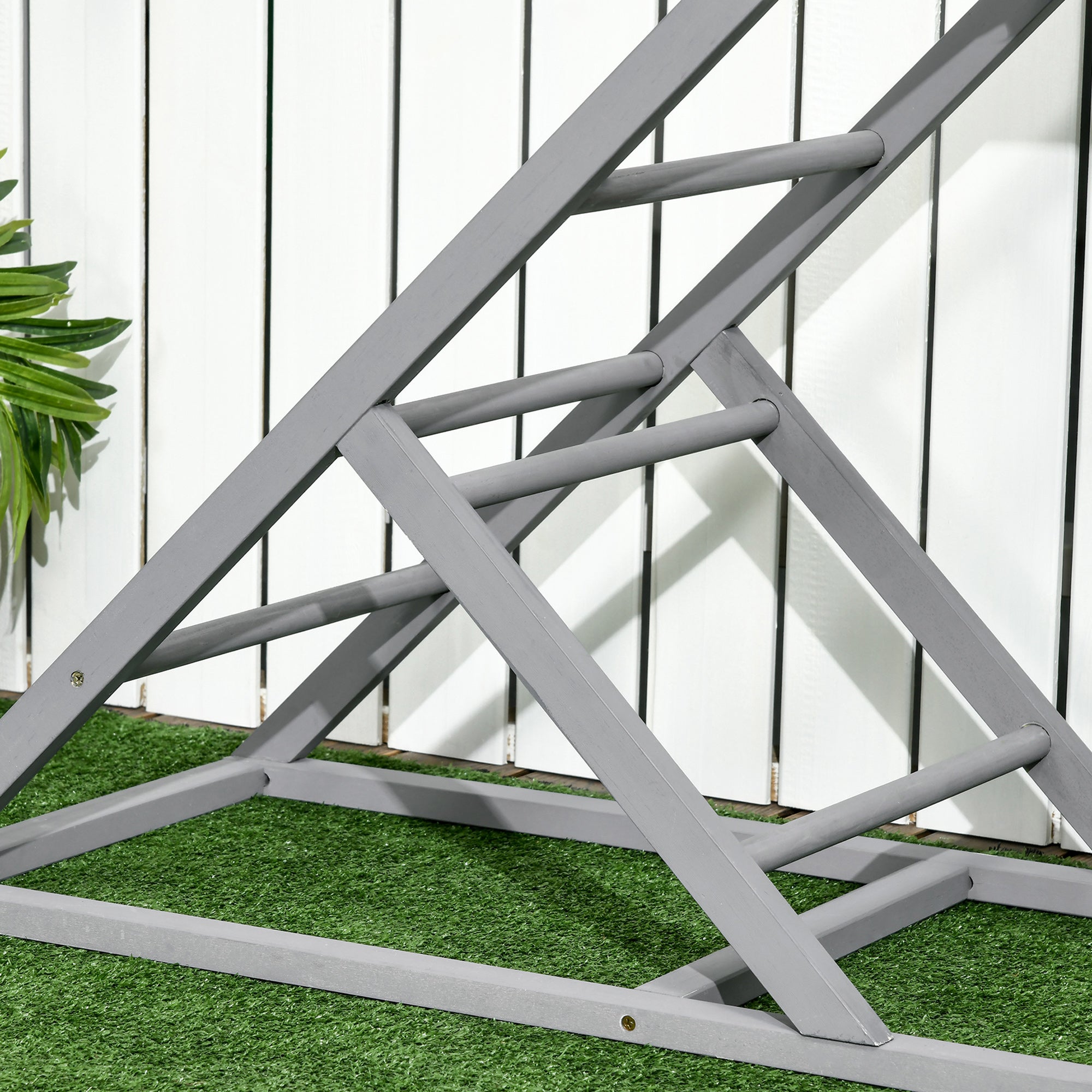 PawHut Walk-In Chicken Run, Metal Chicken Coop with Cover, Outdoor Hen Poultry House Cage with Chicken Activity Shelf, for Chickens, Rabbits, Ducks, 2.8 x 5.7 x 2m