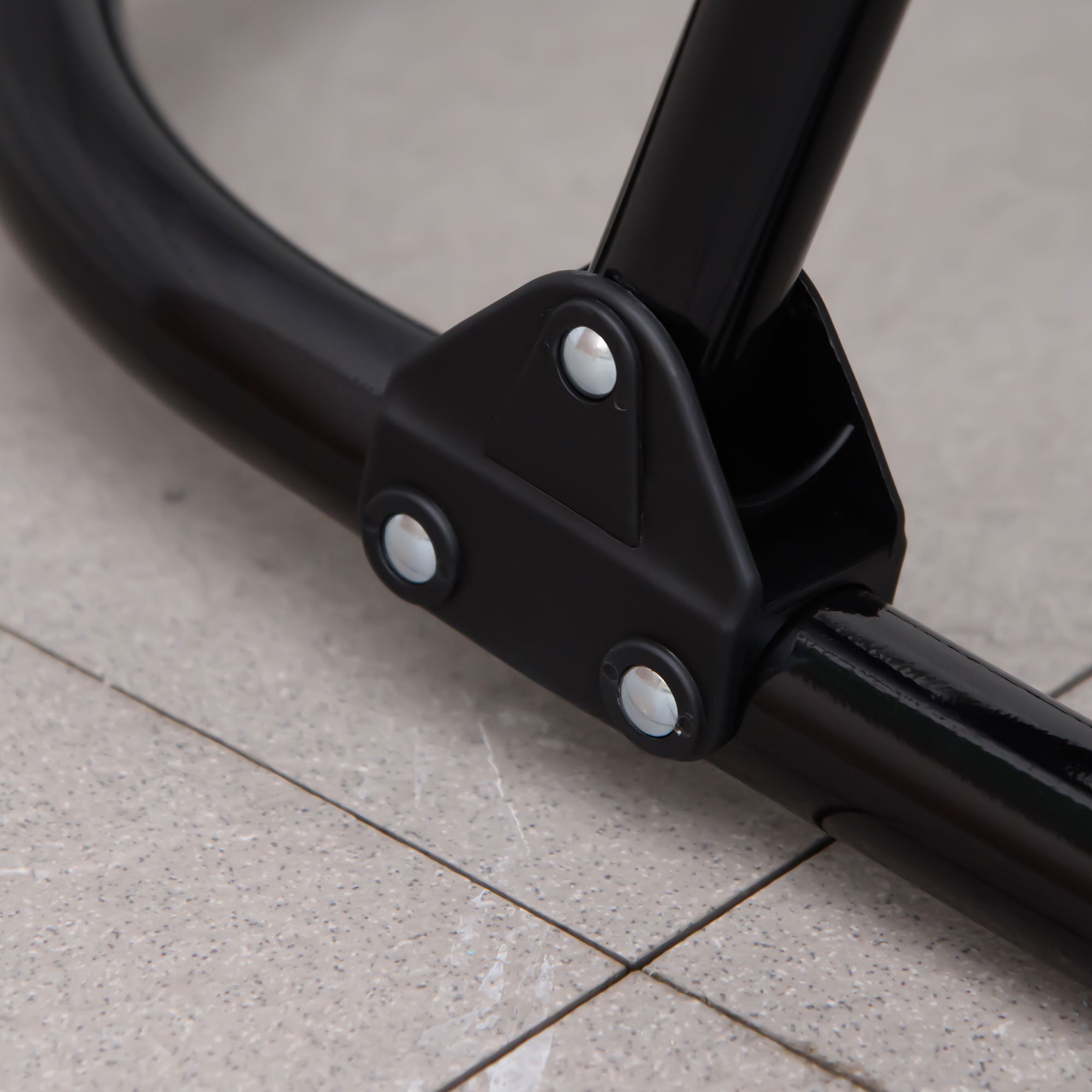 Outsunny 2pc Patio Foldable Rocking Chair Set w/ Soft Padded Seat, Backrest, and Headrest for park, backyard, garden, Red