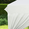 Outsunny 10' x 10' Pop Up Canopy Tent, Instant Sun Shelter, Tents for Parties, with Wheeled Carry Bag, for Outdoor, Garden, Patio, White