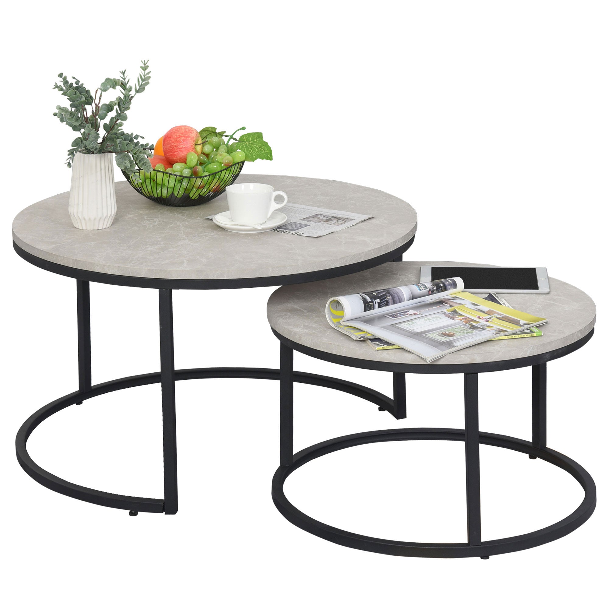 HOMCOM Nesting Tables, 31