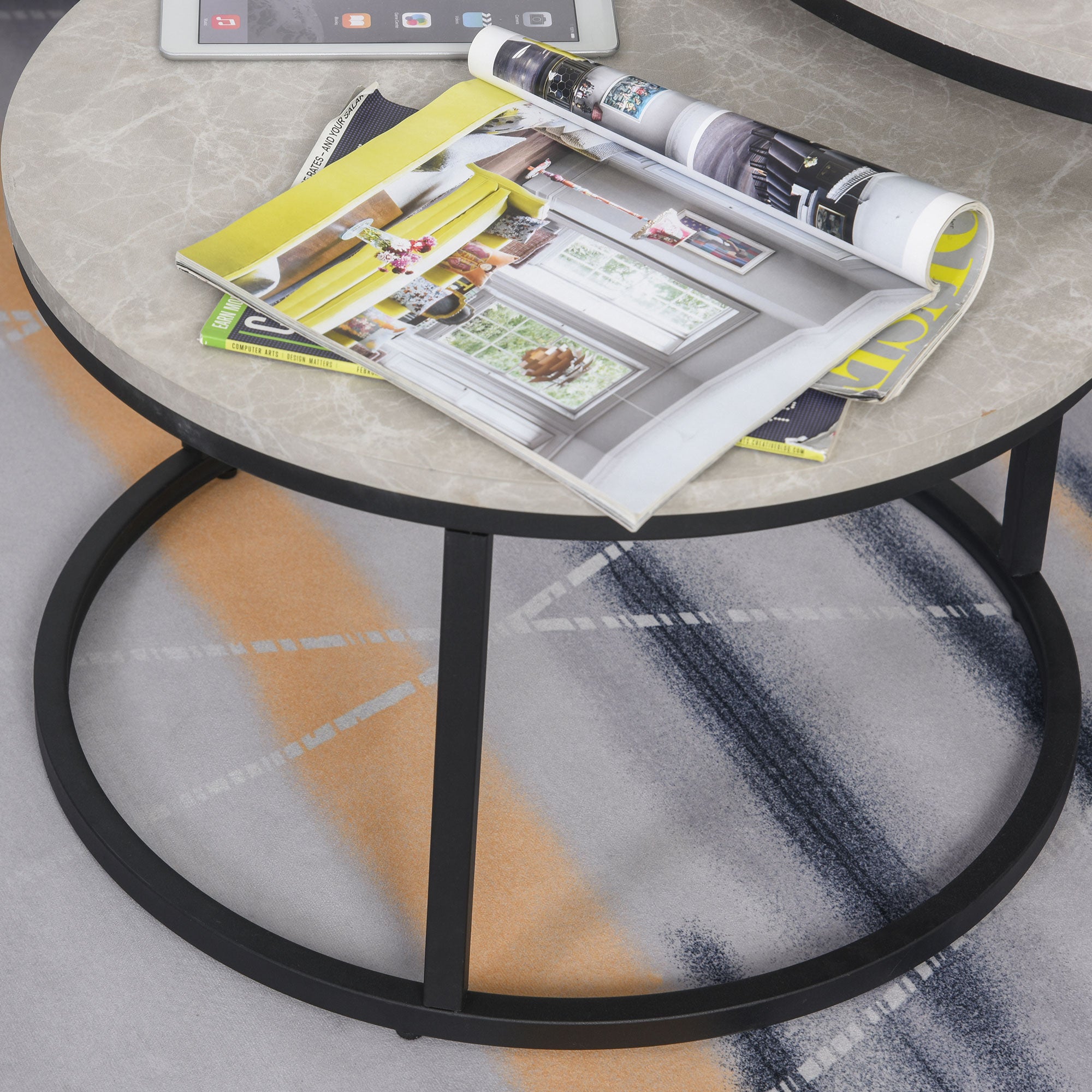 HOMCOM Nesting Tables, 31
