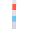 PawHut Adjustable Dog Agility Training Obstacle Set with Weaves Poles and Storage Bag for Pet Dogs Outdoor Games Exercise White