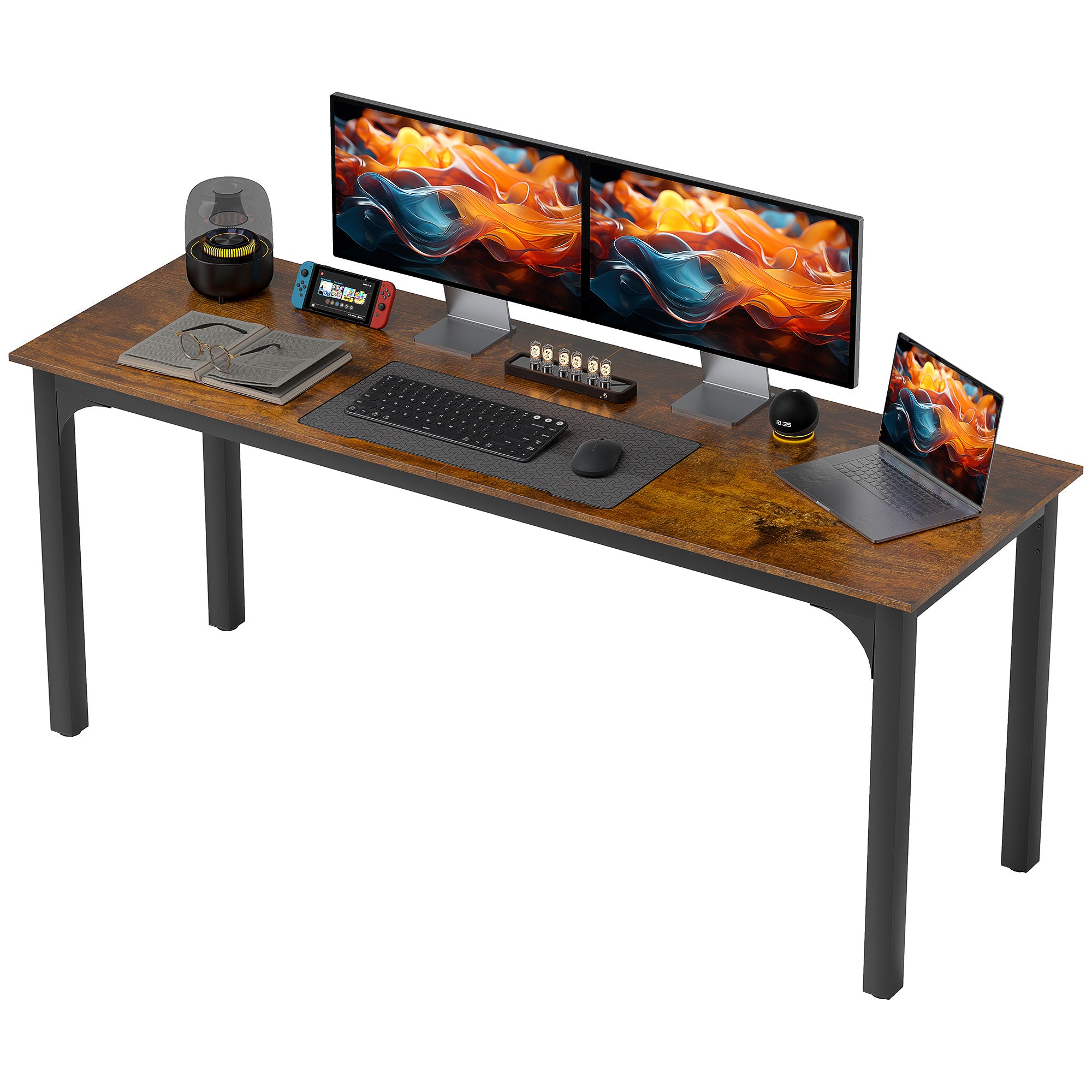 HOMCOM Large Computer Desk, 70.9