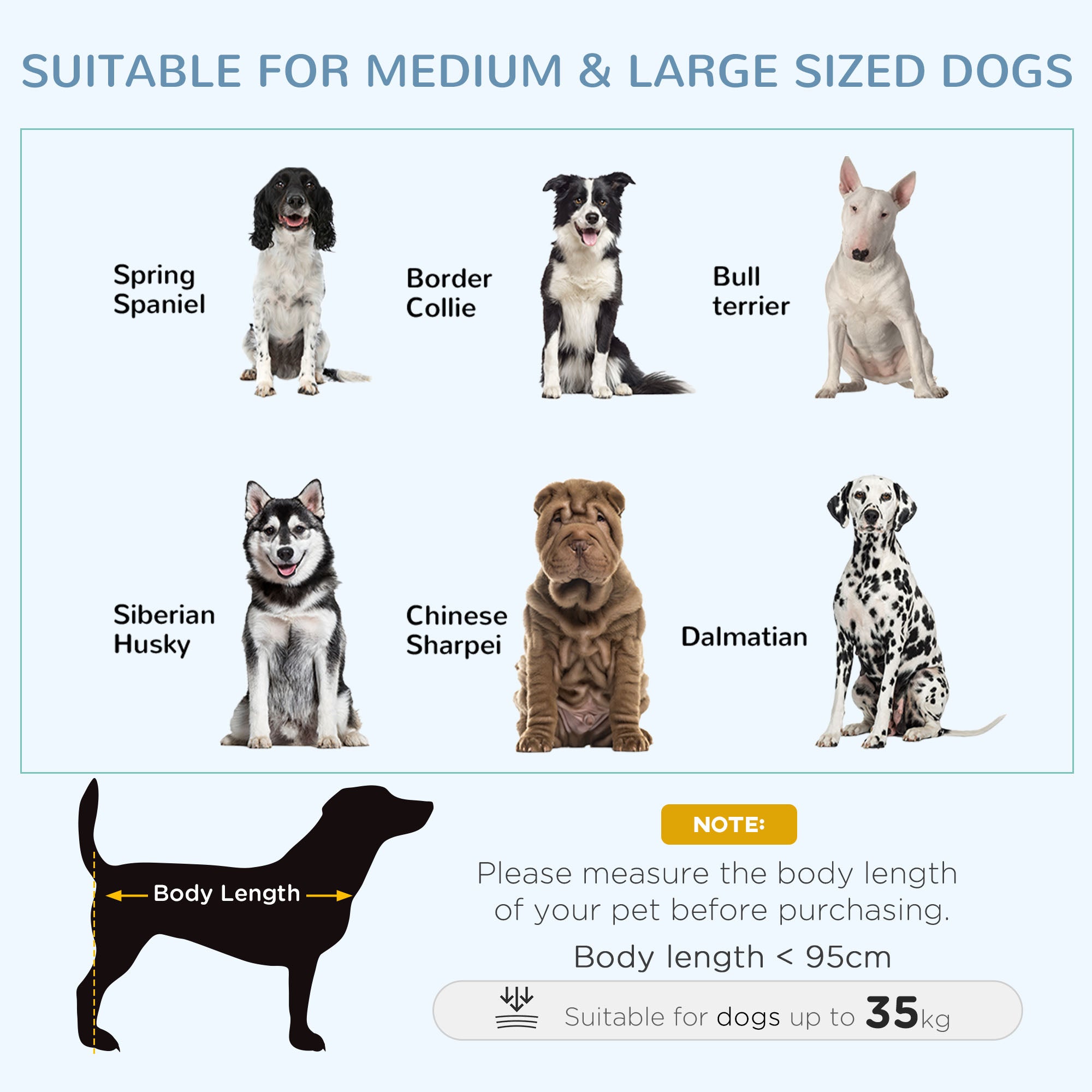 PawHut 43" Heavy Duty Dog Crate, Foldable Dog Cage on Wheels with Double Locks, Removable Tray, Openable Top, Double Doors, Indoor Outdoor Use, for Medium and Large Dogs - Black
