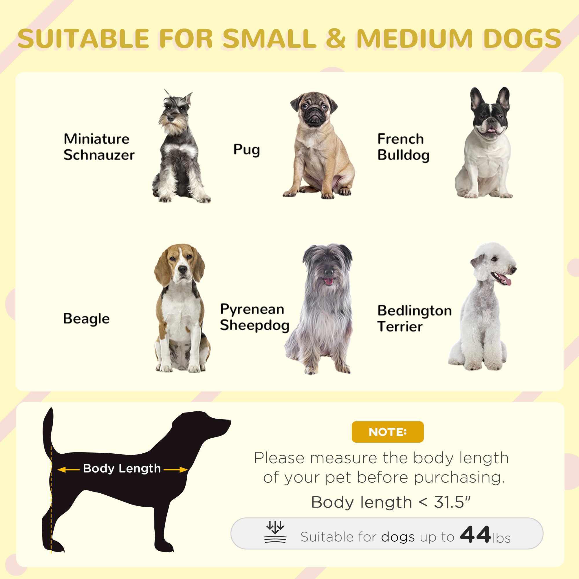 PawHut Dog House Outdoor, Wooden Cabin Style Raised Dog Kennel Shelter with Openable Roof, Removable Bottom, Windows, Curtain, Foot Covers, for Small and Medium Dogs, Gray