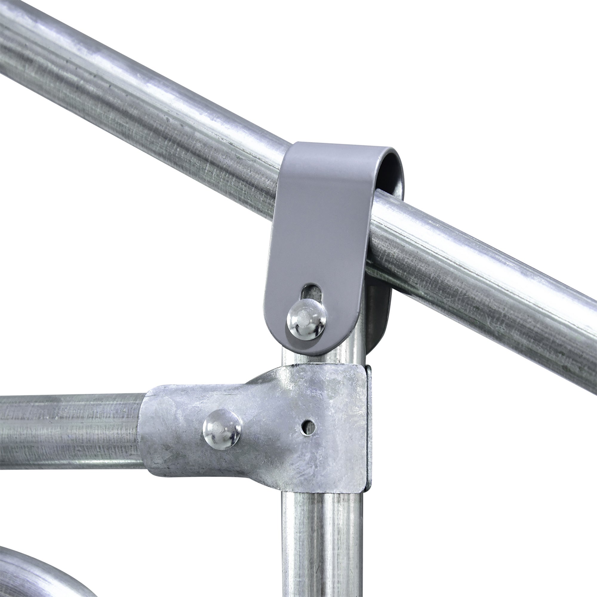 PawHut Metal Chicken Coop, Walk-in Large Chicken Run, Poultry Cage for Backyard Hen, Duck, Rabbit with Water- and UV-Protection Cover, for 16-24 Chickens, 9.8' x 26.2' x 6.6'