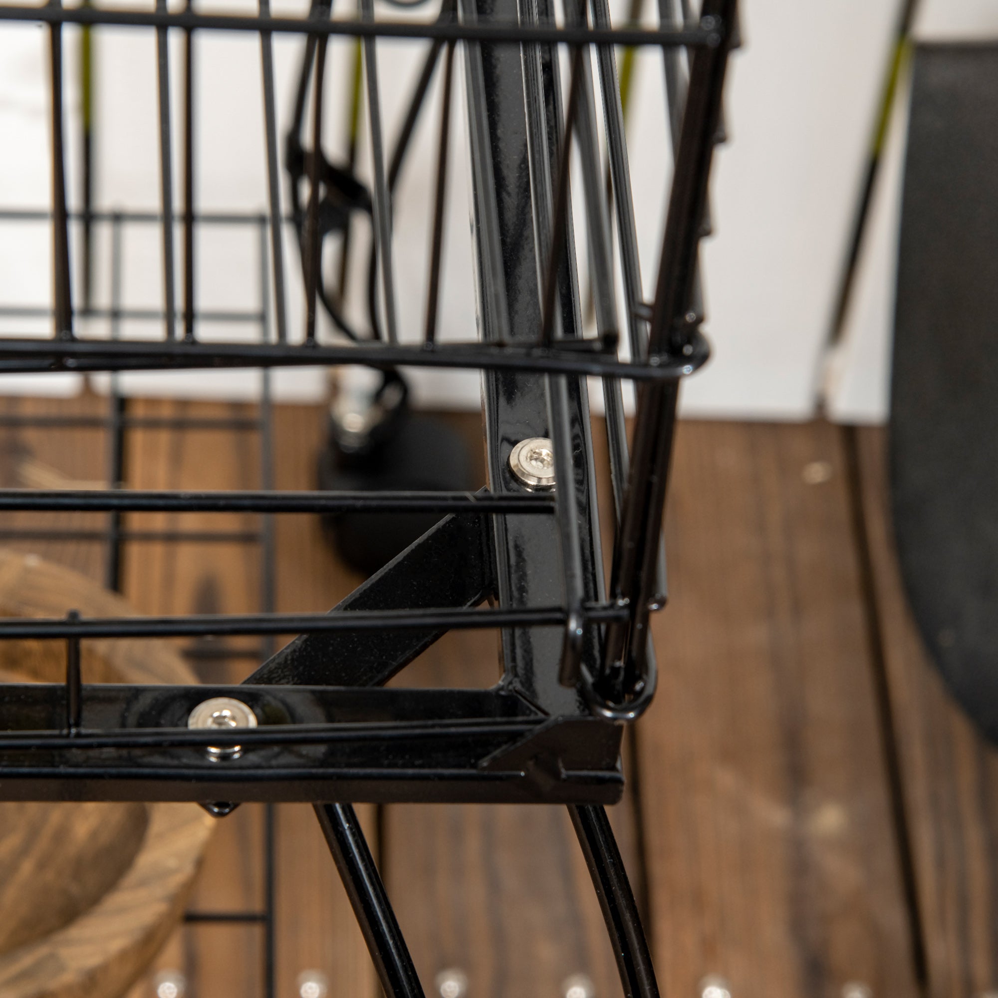 PawHut Bird Cage Budgie Cage Large Aviary for Parrot Finch Cockatiel with Stand, Shelf, Top Access