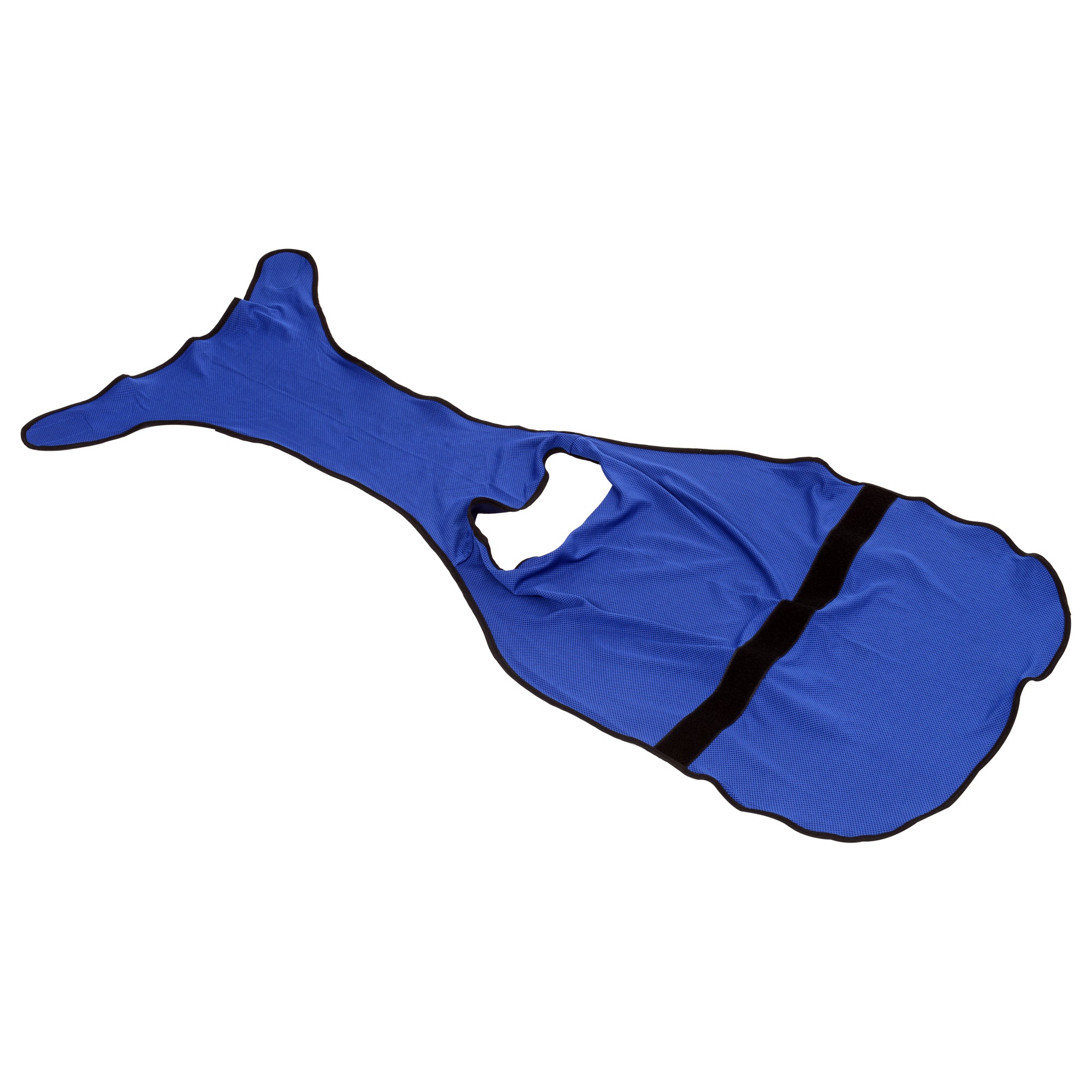 Pawhut Dog Pet Summer Cooling Cool Coat Vest Jacket Cooler Breathable Anti-bacterial Dark Blue , M , 50cm long