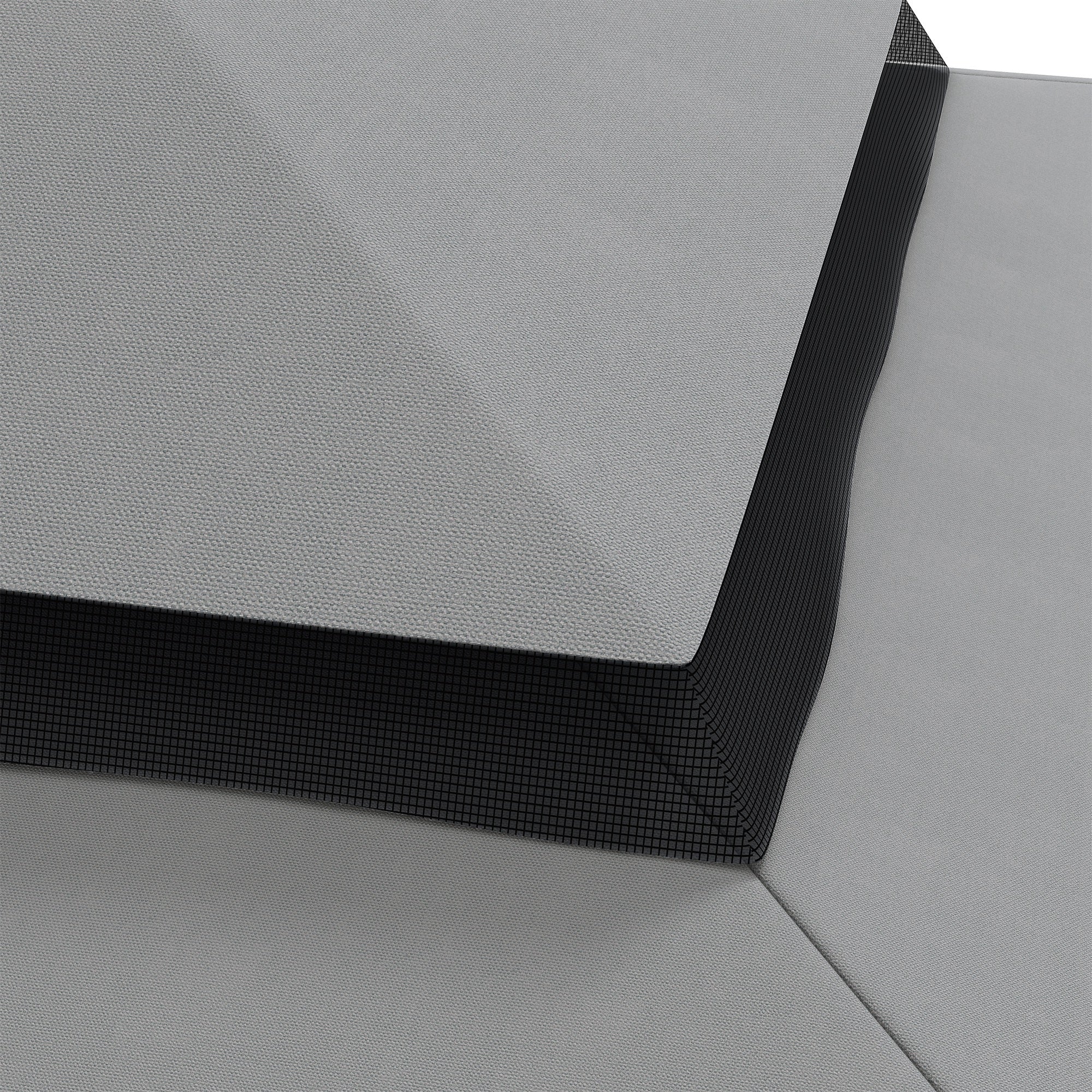 Outsunny 13.1' x 9.8' Gazebo Replacement Canopy, Gazebo Top Cover with Double Vented Roof for Garden Patio Outdoor TOP ONLY, Grey