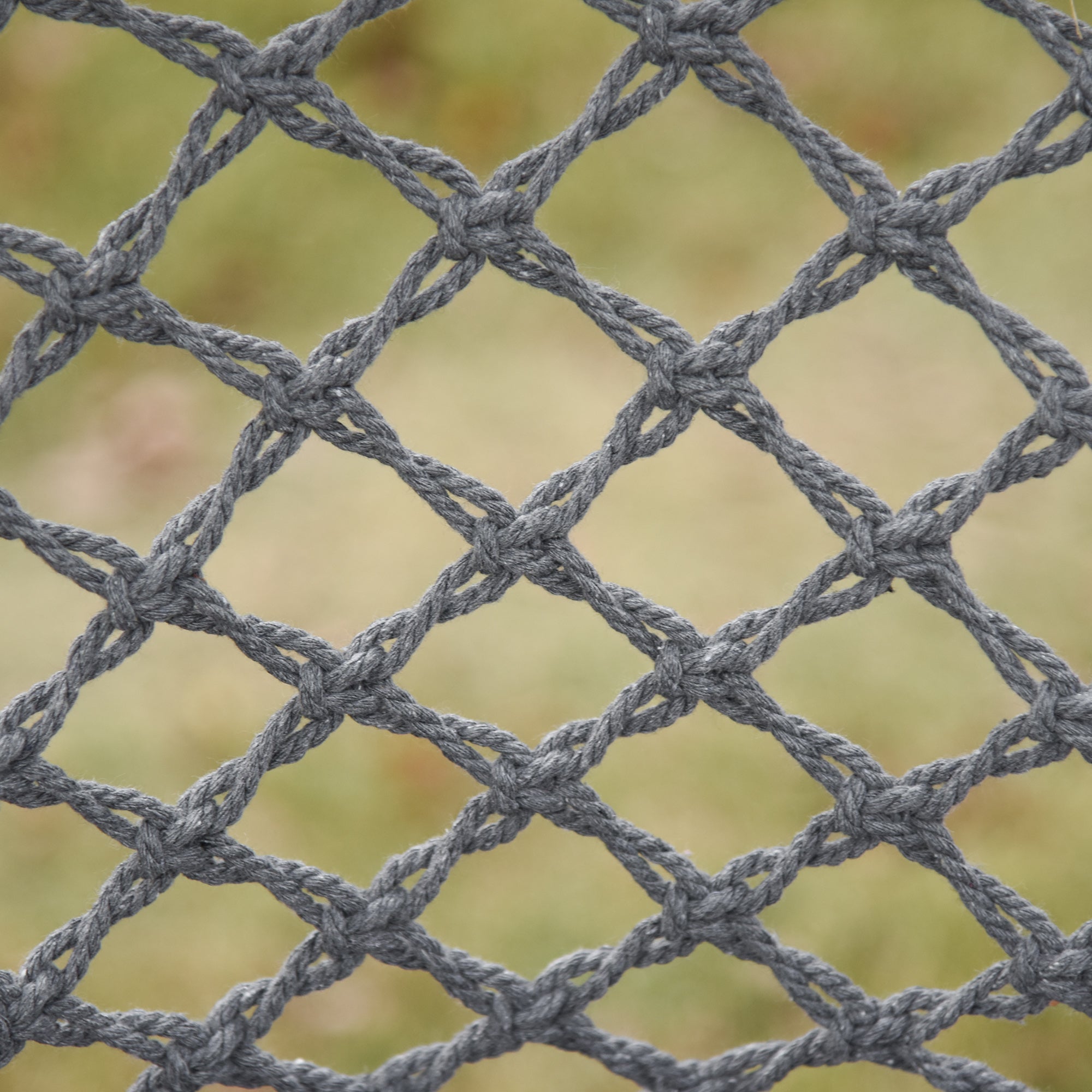 Outsunny Patio Hammock Chair, Hanging Rope Hammock Swing for Indoor & Outdoor Use with Backrest, Cotton-Polyester Blend, Fringe Tassels, Dark Grey