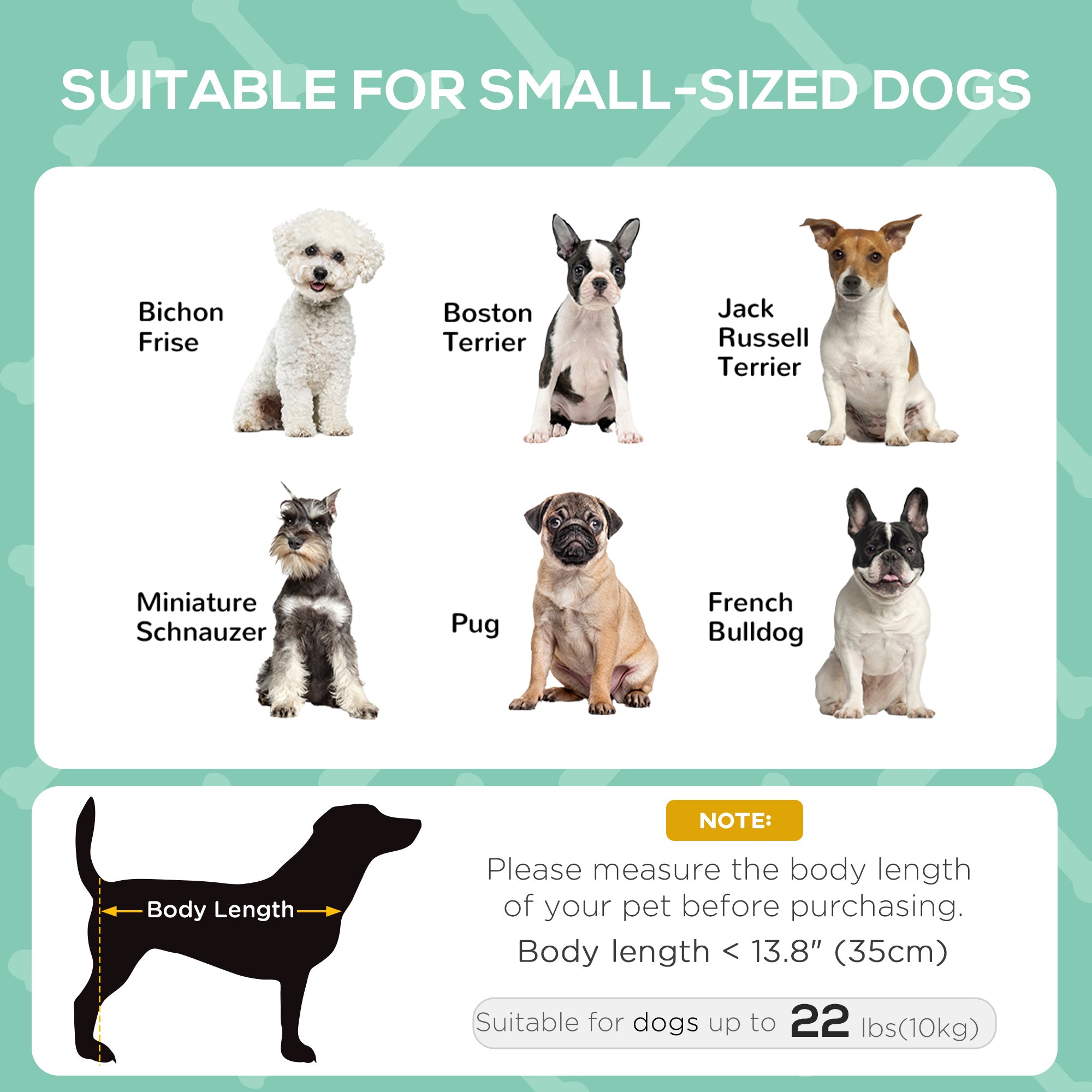 PawHut Elevated Dog Bed with Canopy, Portable Raised Dog Cot for S Sized Dogs, Indoor & Outdoor, 25