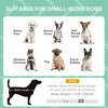 PawHut Elevated Dog Bed with Canopy, Portable Raised Dog Cot for S Sized Dogs, Indoor & Outdoor, 25" x 18" x 24", Grey