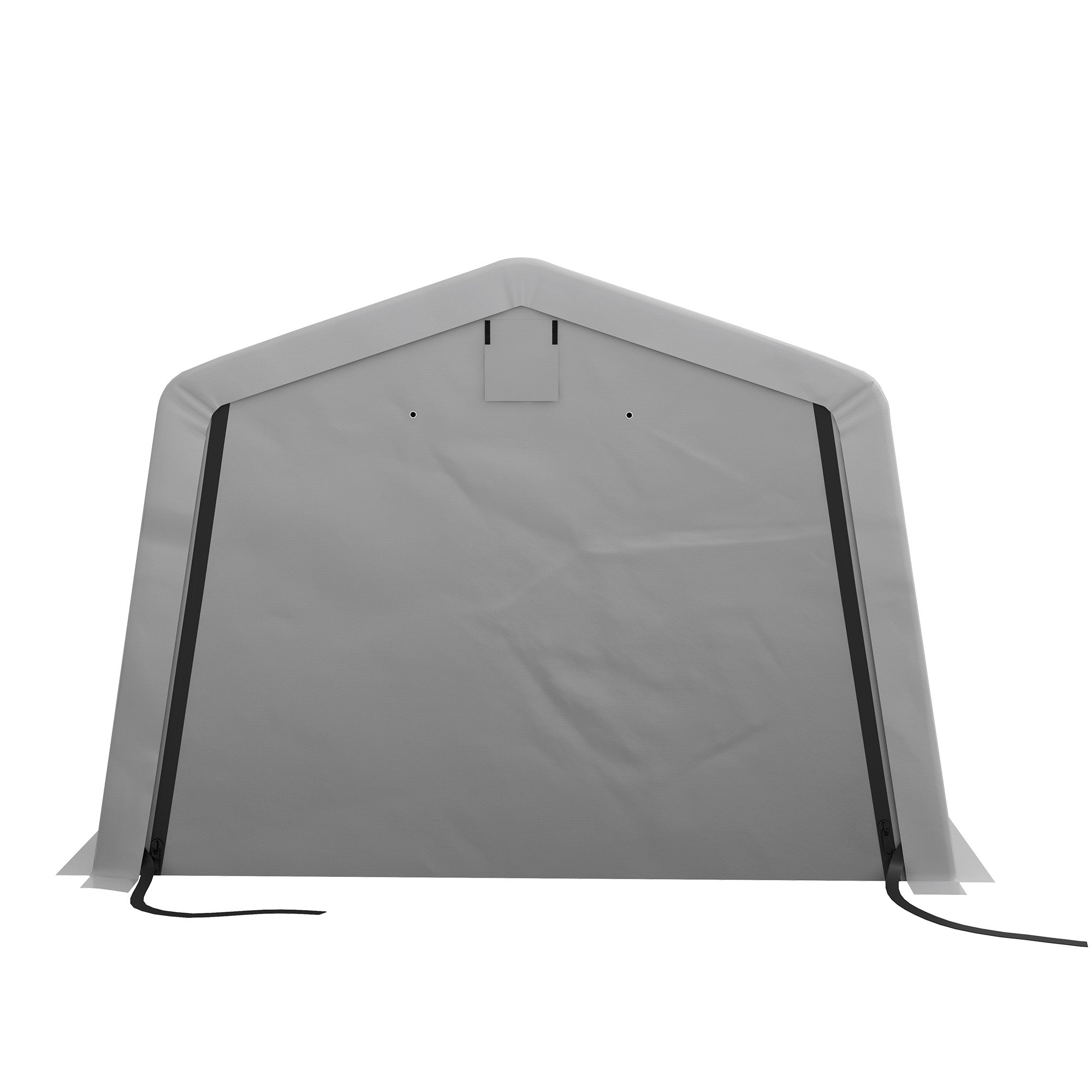 Outsunny 11' x 20' Heavy Duty Carport, Portable Garage Canopy Tent with 2 Ventilation Windows and Large Door, for Car, Truck, Boat, Motorcycle, Bike, Garden Tools, Grey
