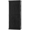 HOMCOM 72.5" Kitchen Pantry Cabinet, Freestanding Kitchen Pantry Storage Cabinet with 4 Doors, Drawer and Adjustable Shelves, Black