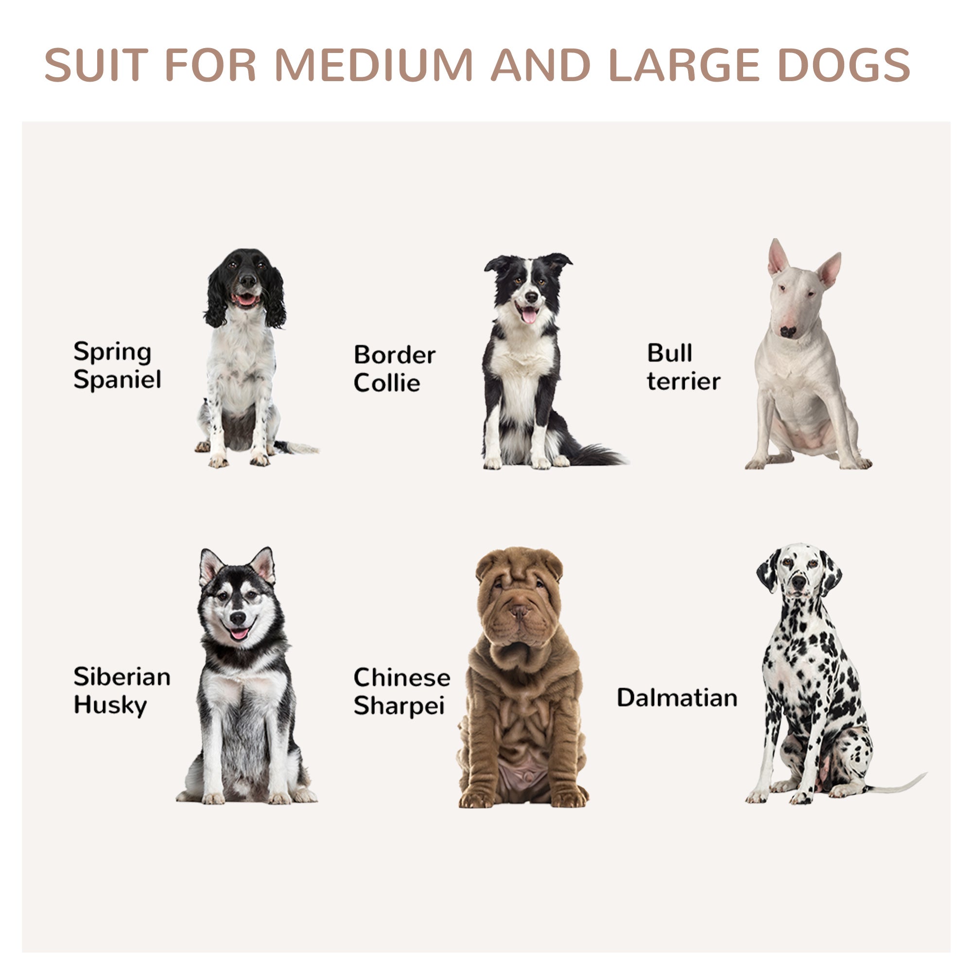 PawHut Dog Crate Furniture with Adjustable Shelf, Dog Kennel End Table, Indoor Pet Crate for Medium and Large Dogs, with Large Flat Surface, 47" x 23.5" x 35", White