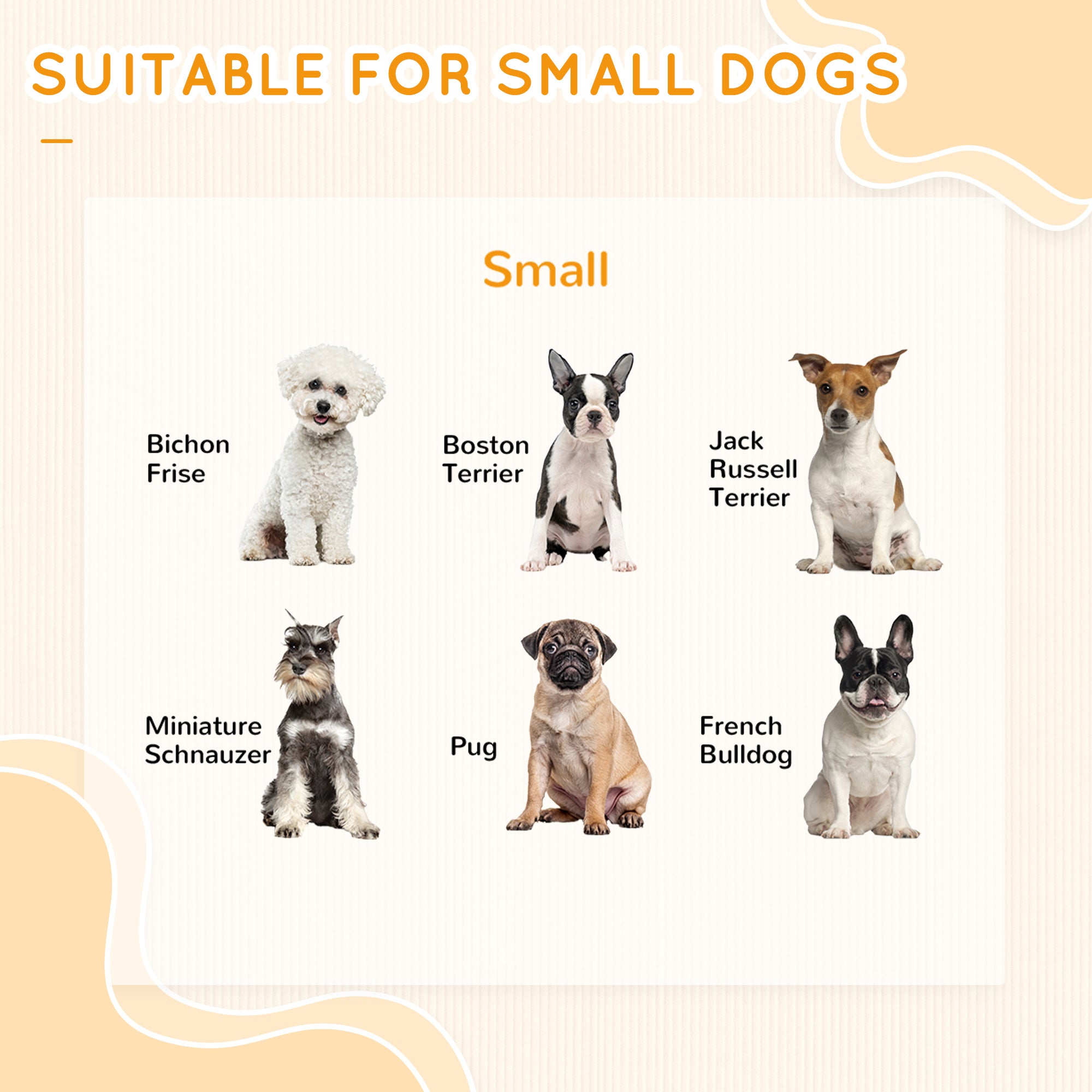 PawHut Pet Stairs Washable Fleece Faux Suede Cover 3 Step Dog Cat Foldable Portable Mobility Assistance 41 x 19cm Black
