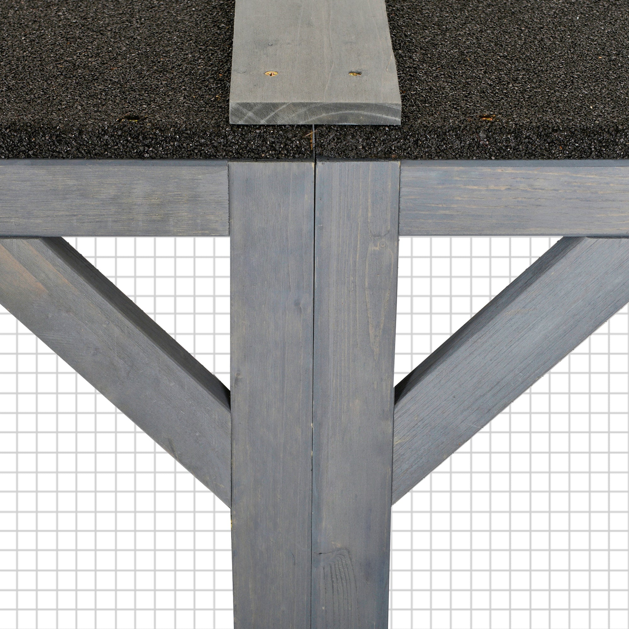 PawHut Cat Cage Indoor Catio Outdoor Cat Enclosure Pet House Small Animal Hutch for Rabbit, Kitten, Crate Kennel with Waterproof Roof, Multi-Level Platforms, Lock, Grey