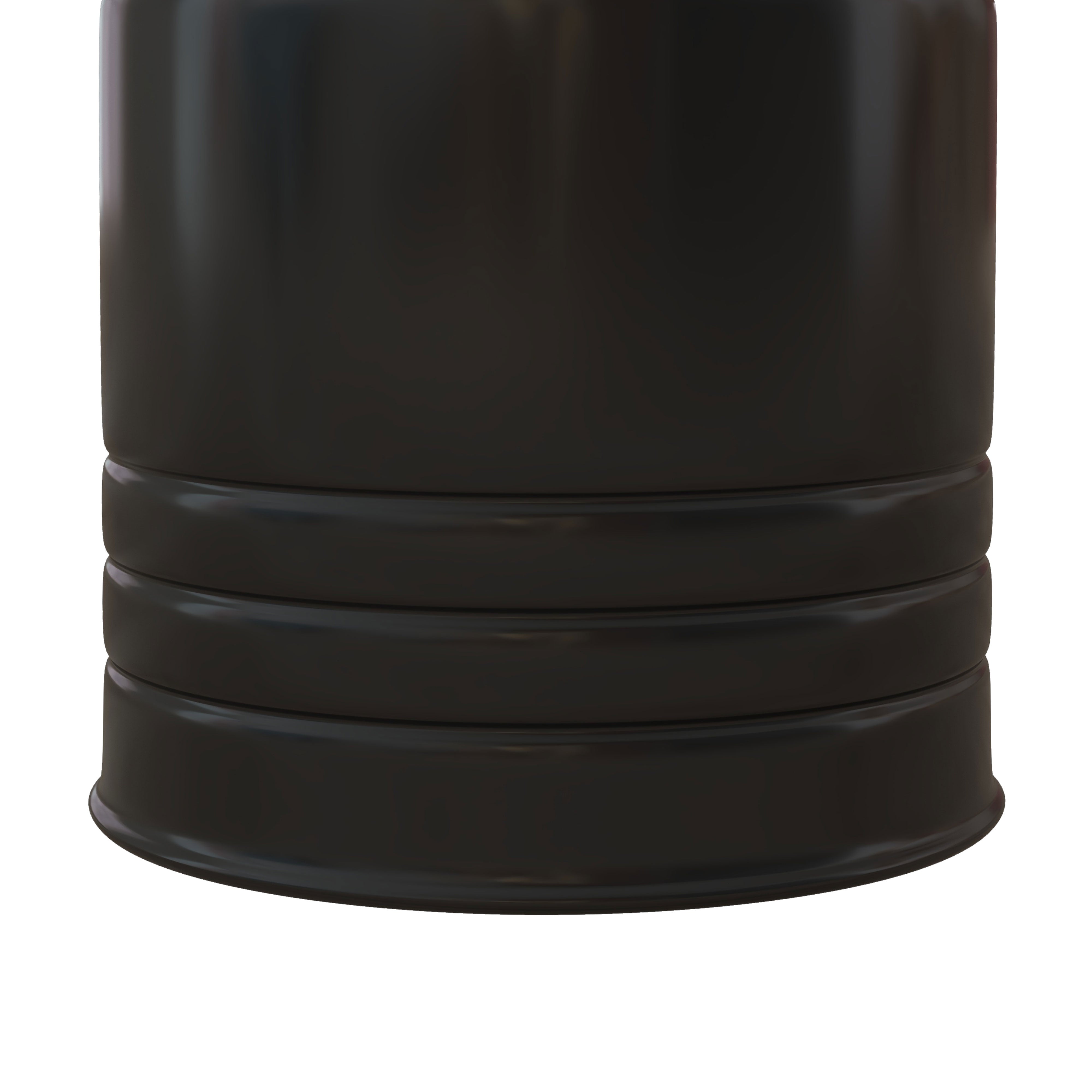 HOMCOM Nesting Tables, Side Table Set of 2, Round Coffee Table with Removable Wood Lid, Metal Frame and Hidden Space, Industrial End Tables for Living Room, Black