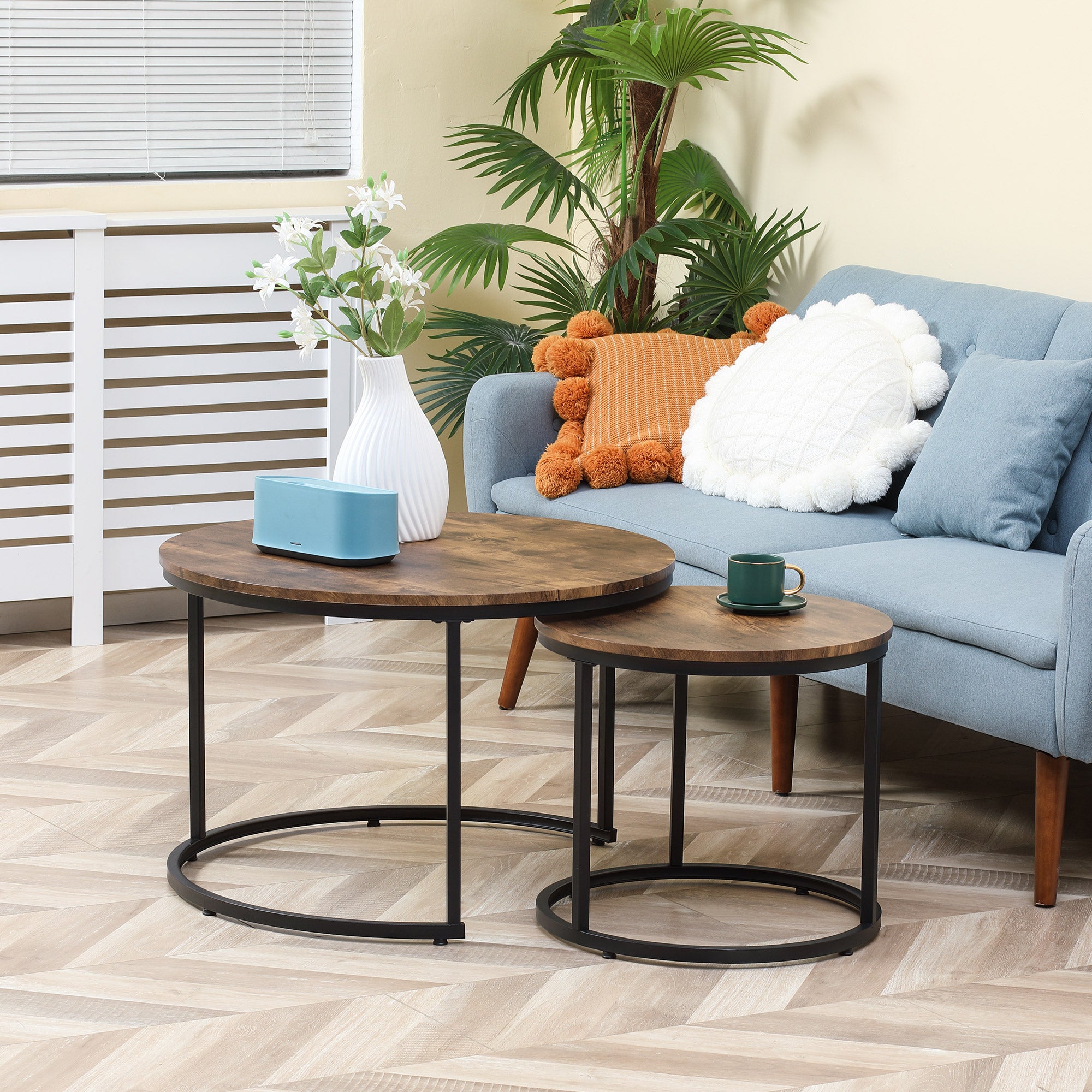 HOMCOM Nesting Tables, 29