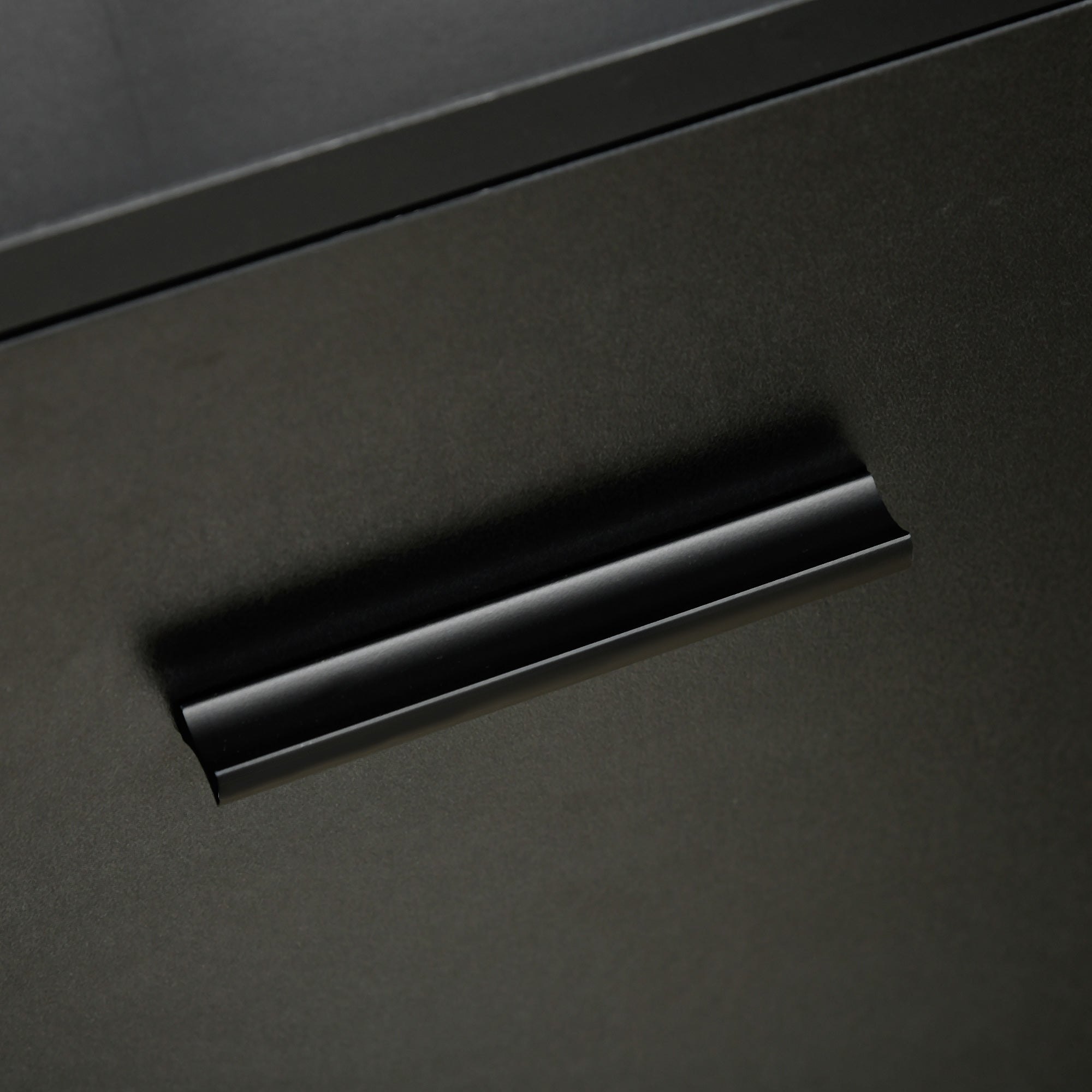 Vinsetto Lateral Filing Cabinet with Drawers and Lock, File Cabinet, Mobile Printer Stand with Open Shelves and Wheels for Letter and A4 Size Documents, Black