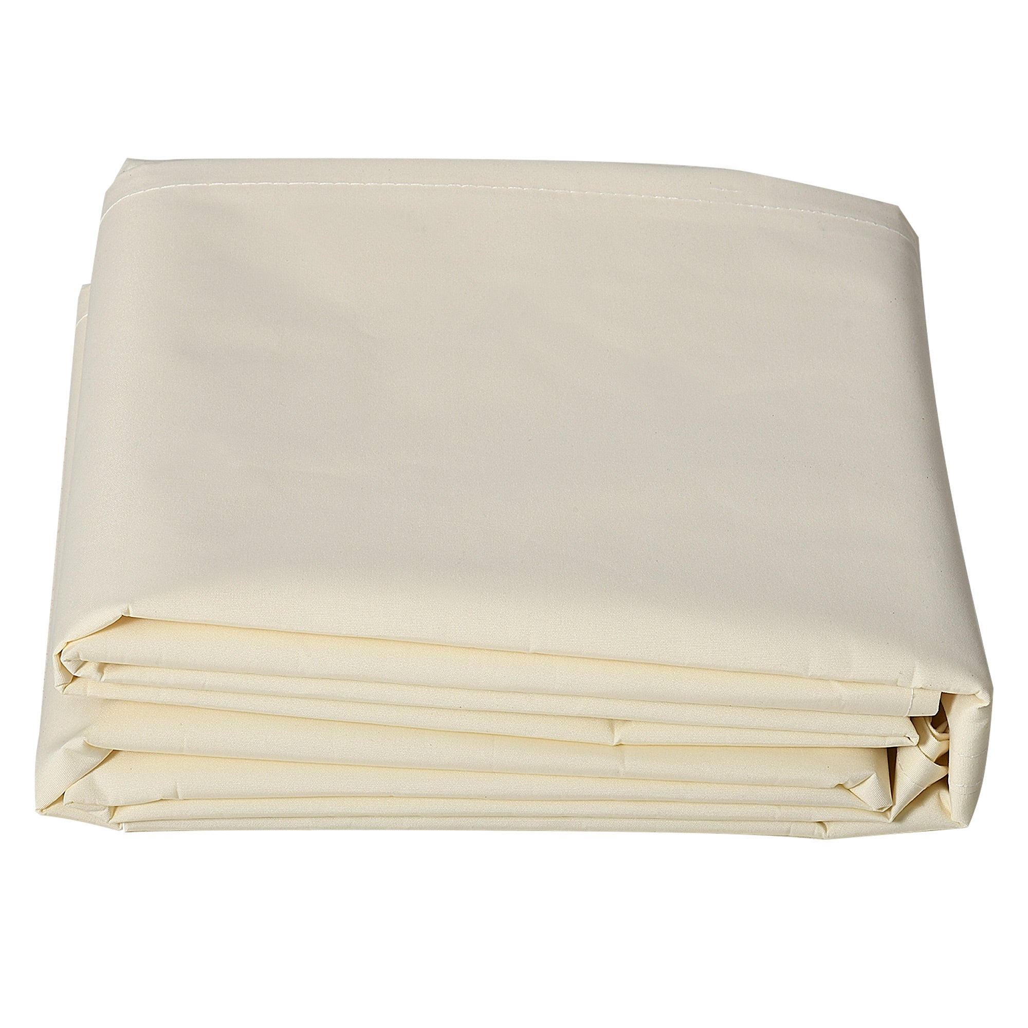 Outsunny 11' x 10' Retractable Awning Fabric Replacement Outdoor Sunshade Canopy Awning Cover, UV Protection, Cream White