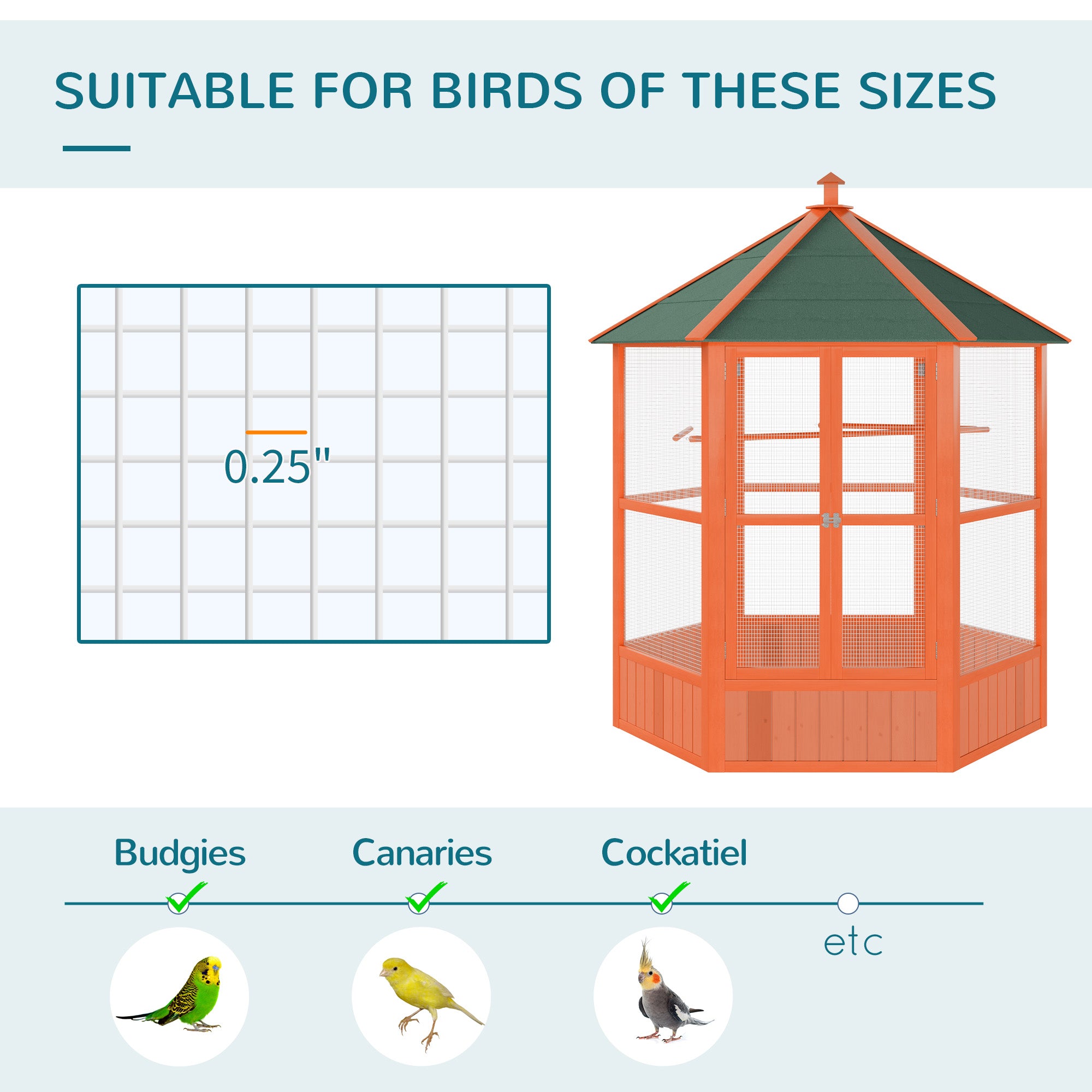 PawHut Bird Cage, 70