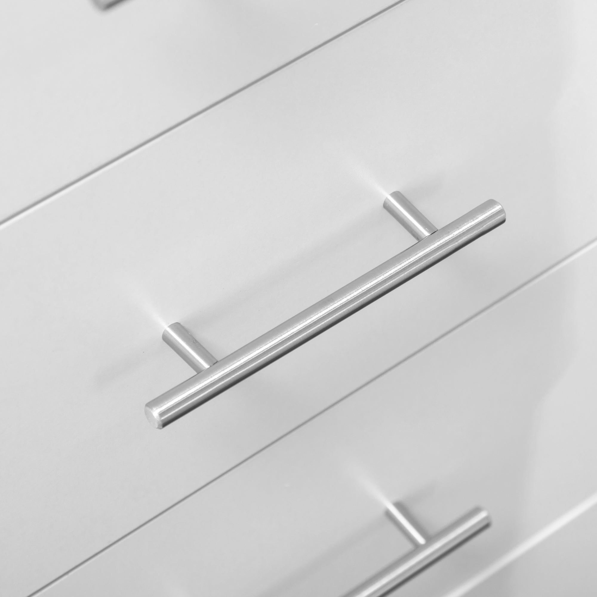 HOMCOM Chest of Drawers, Modern Dresser for Bedroom, 6 Drawer Dresser for Living Room, White