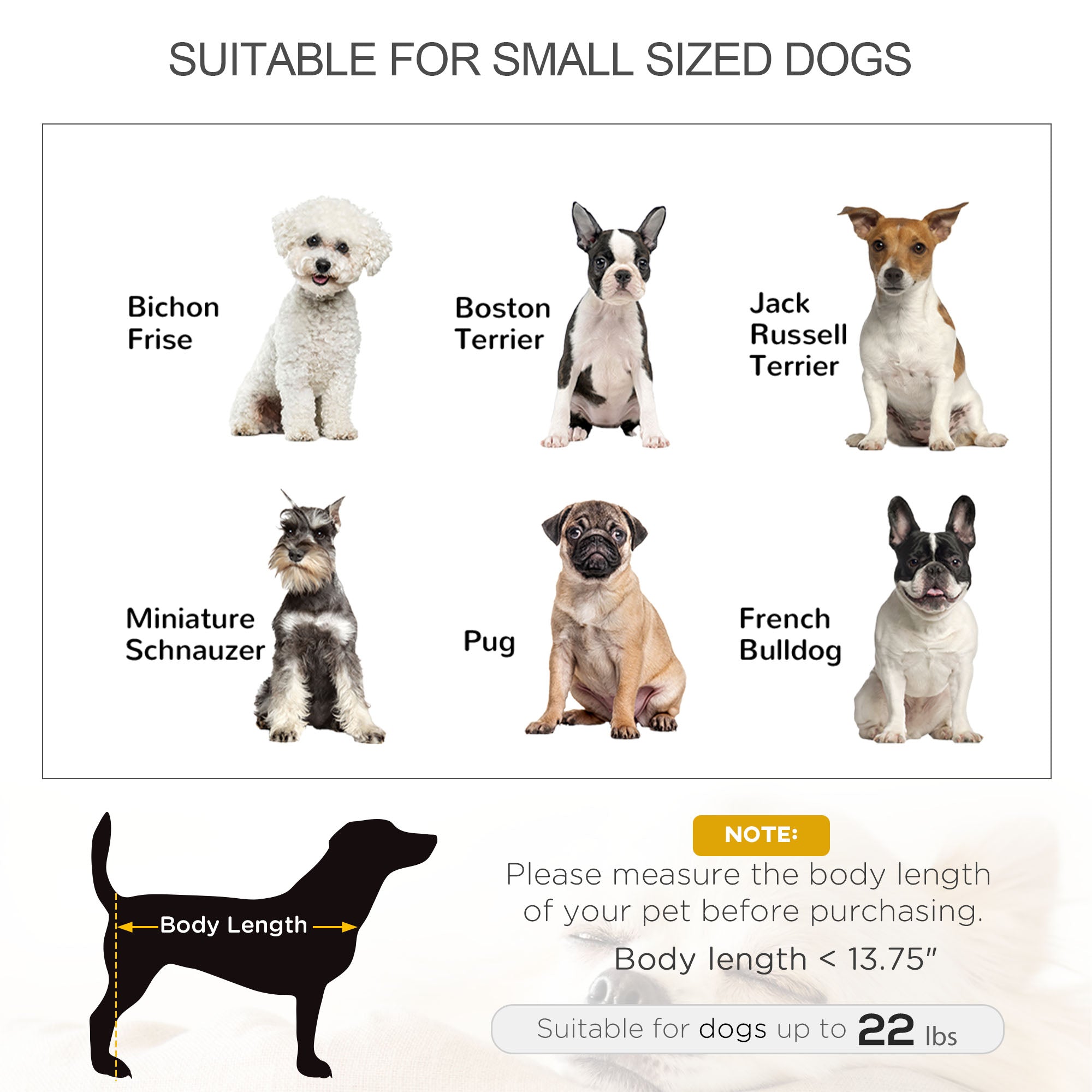 PawHut Rattan Pet Bed Raised Wicker Dog House Small animal Sofa Indoor & Outdoor with Soft Washable Cushion Black