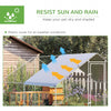 PawHut Metal Chicken Coop, Walk-in Large Chicken Run, Poultry Cage for Backyard Hen, Duck, Rabbit with Water- and UV-Protection Cover, for 8-12 Chickens, 9.8' x 13.1' x 6.6'