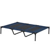 PawHut Elevated Dog Bed, Raised Dog Cot for XL Sized Dogs, Indoor & Outdoor, 48" x 36" x 9", Dark Blue